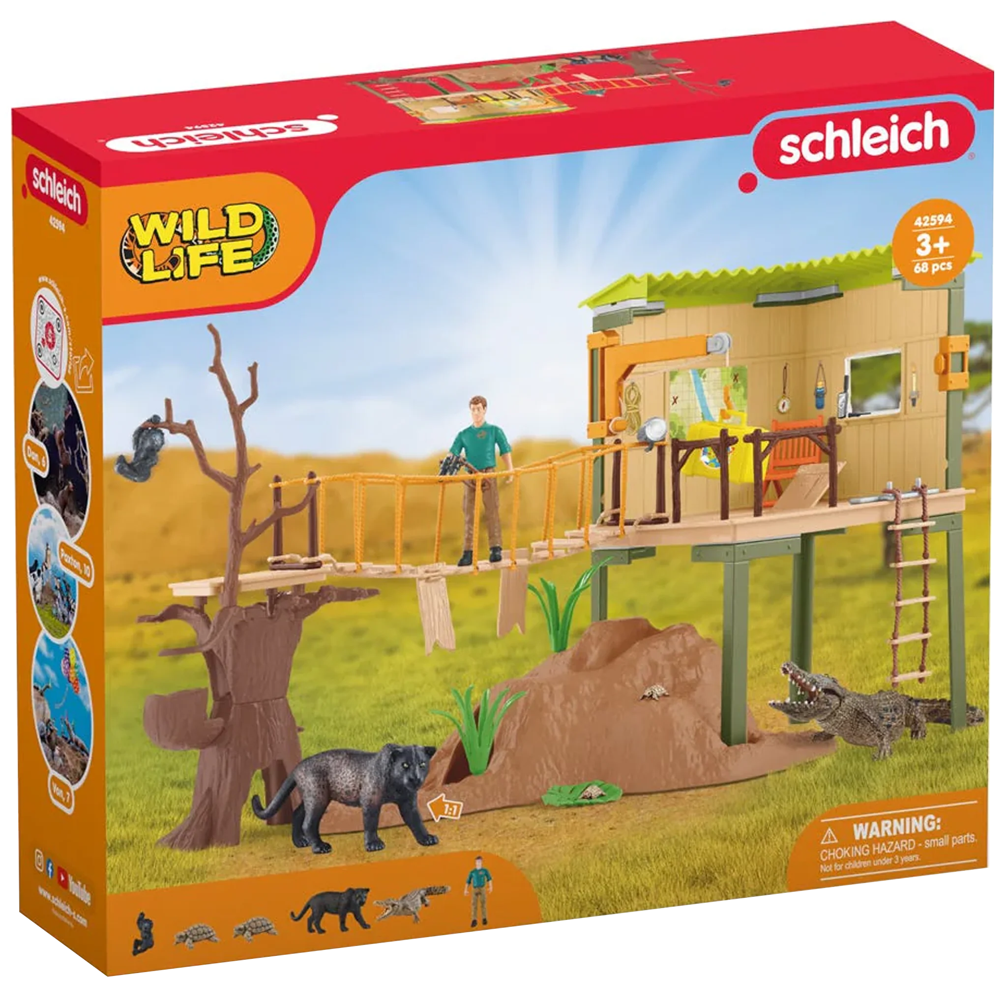 Schleich Wild Life Ranger Adventure Station 2025 - Image 2