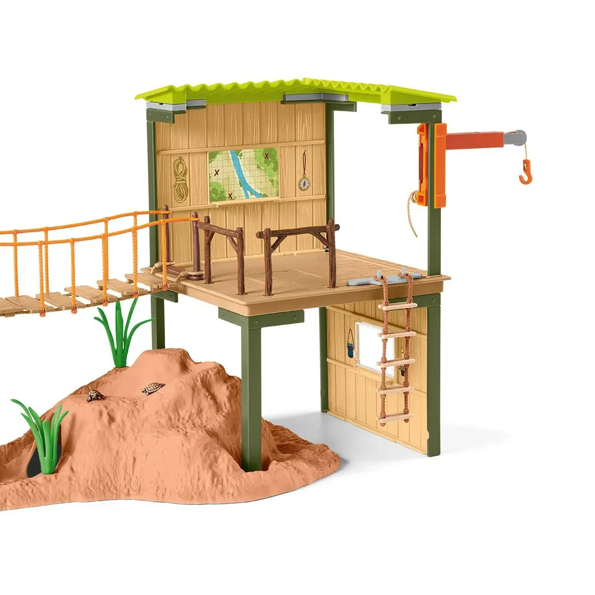 Schleich Wild Life Ranger Adventure Station - Damaged Box - Image 3