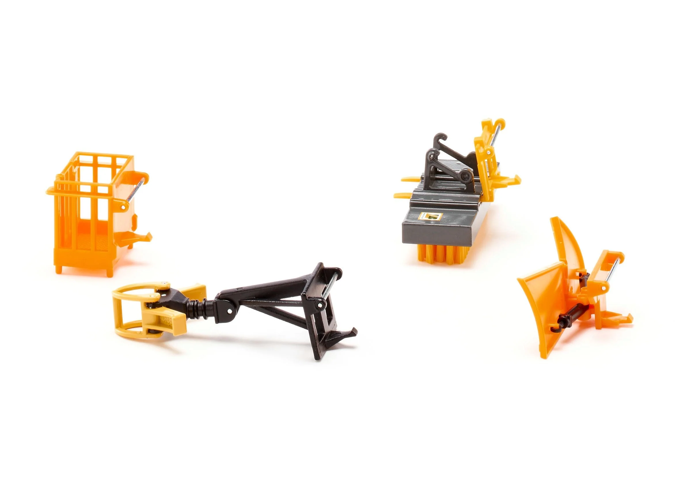 Siku 1:32 Front Loader Accessories Set - Orange - Image 12