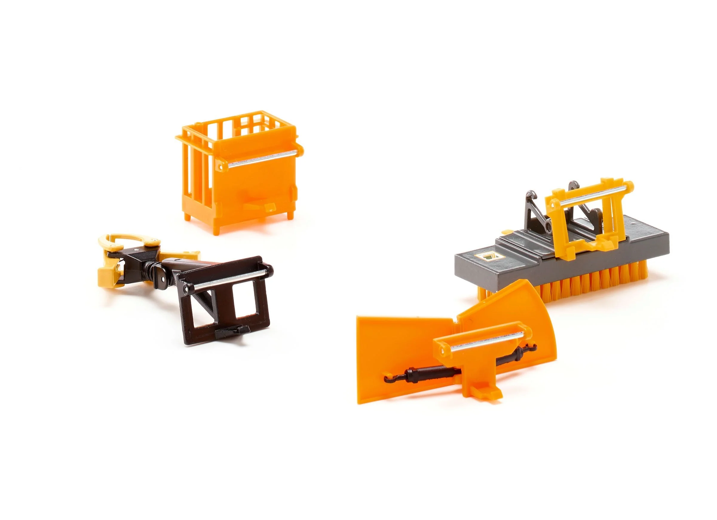 Siku 1:32 Front Loader Accessories Set - Orange - Image 16