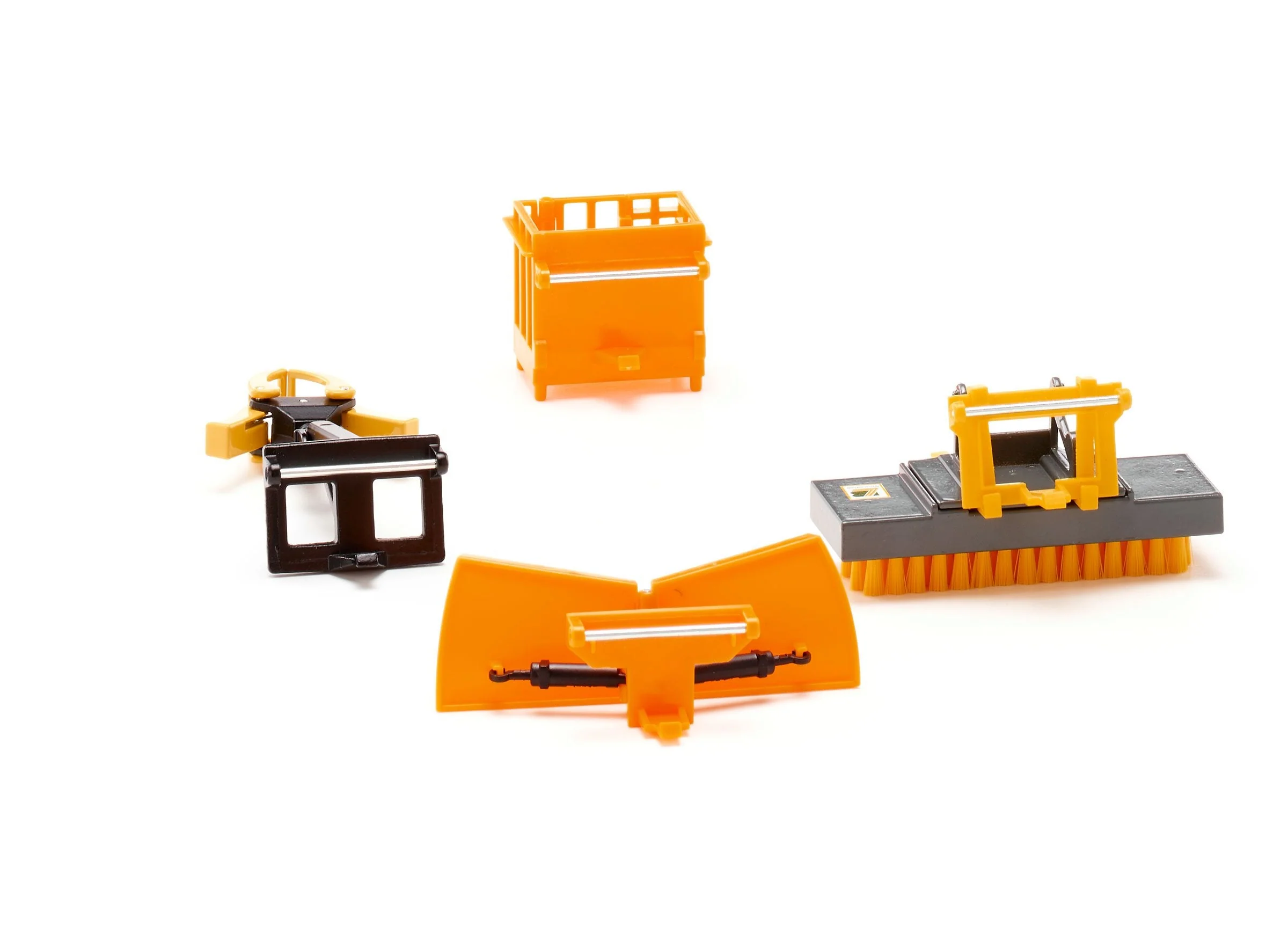 Siku 1:32 Front Loader Accessories Set - Orange - Image 18