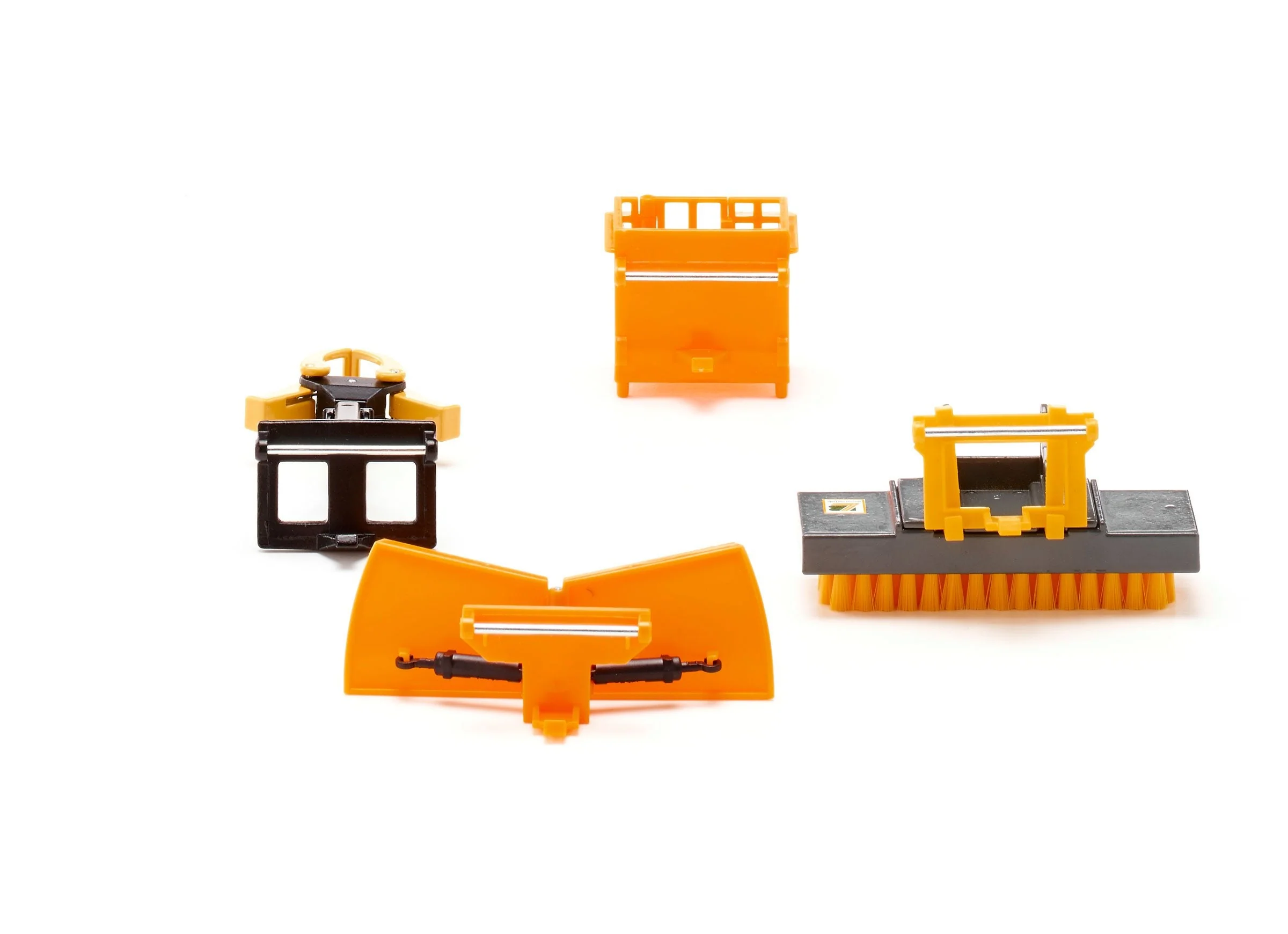 Siku 1:32 Front Loader Accessories Set - Orange - Image 19
