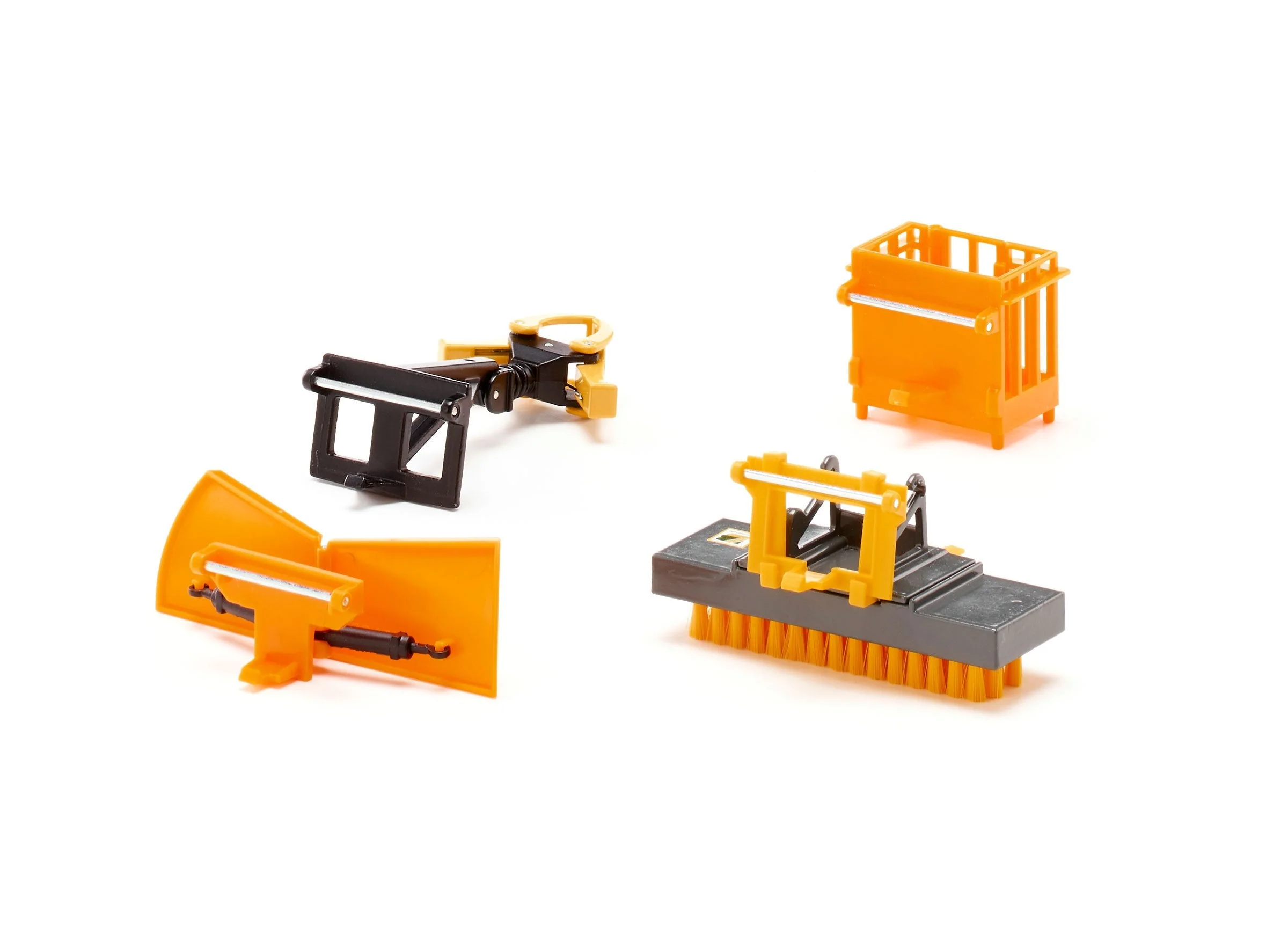 Siku 1:32 Front Loader Accessories Set - Orange - Image 22