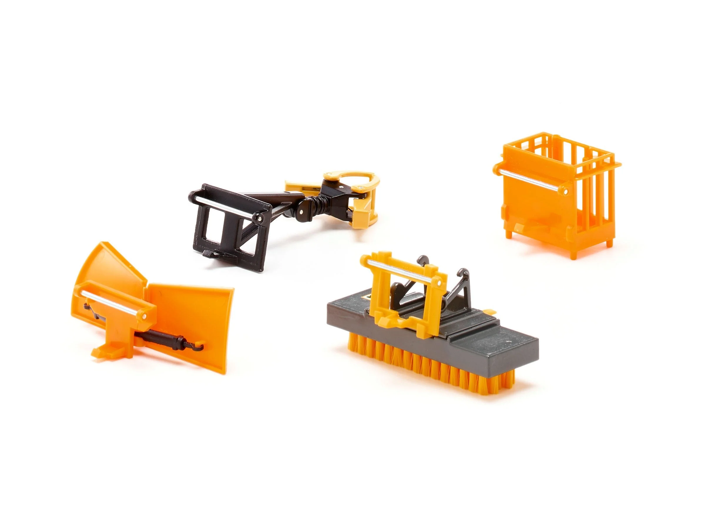 Siku 1:32 Front Loader Accessories Set - Orange - Image 23