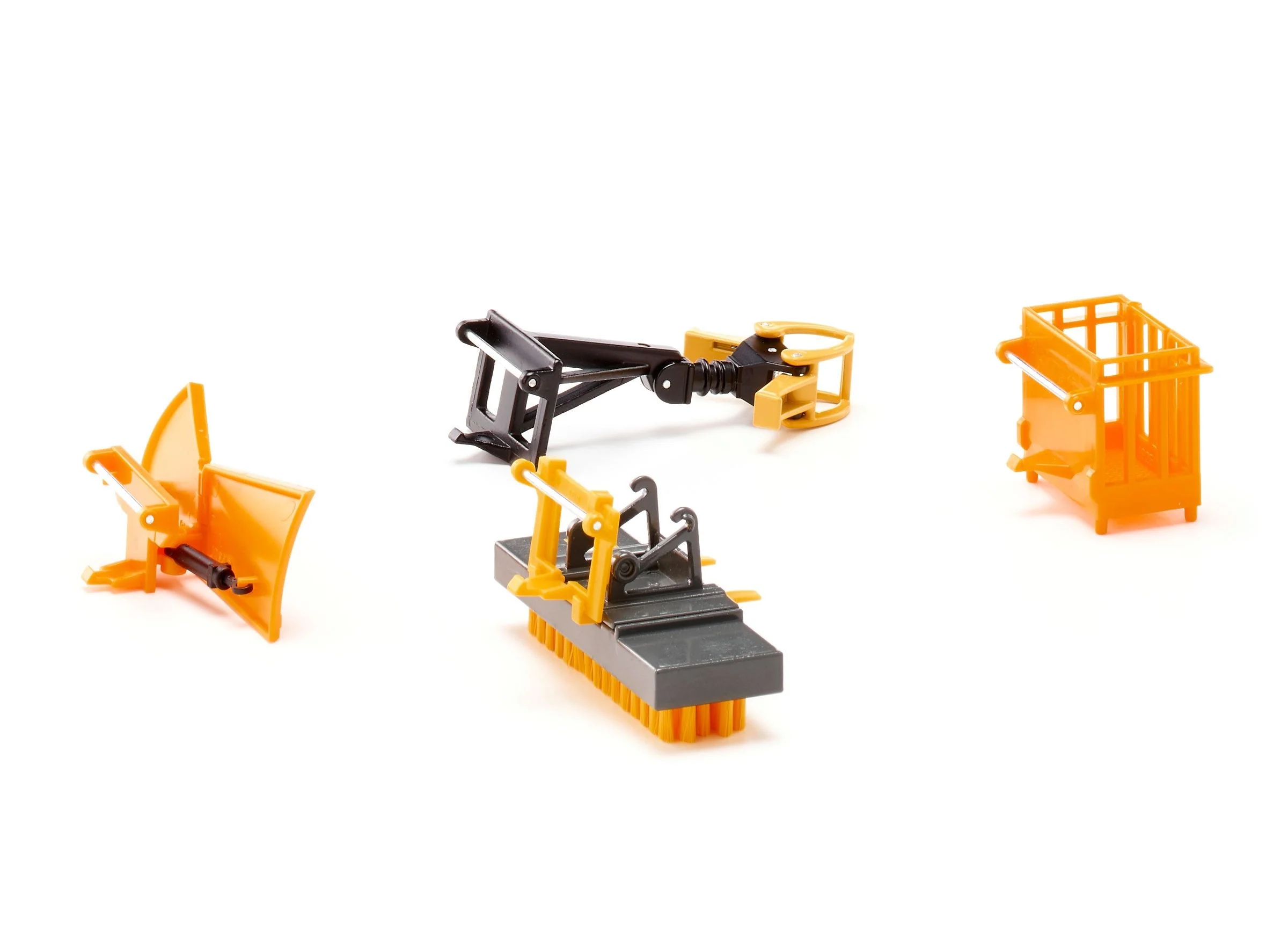 Siku 1:32 Front Loader Accessories Set - Orange - Image 25