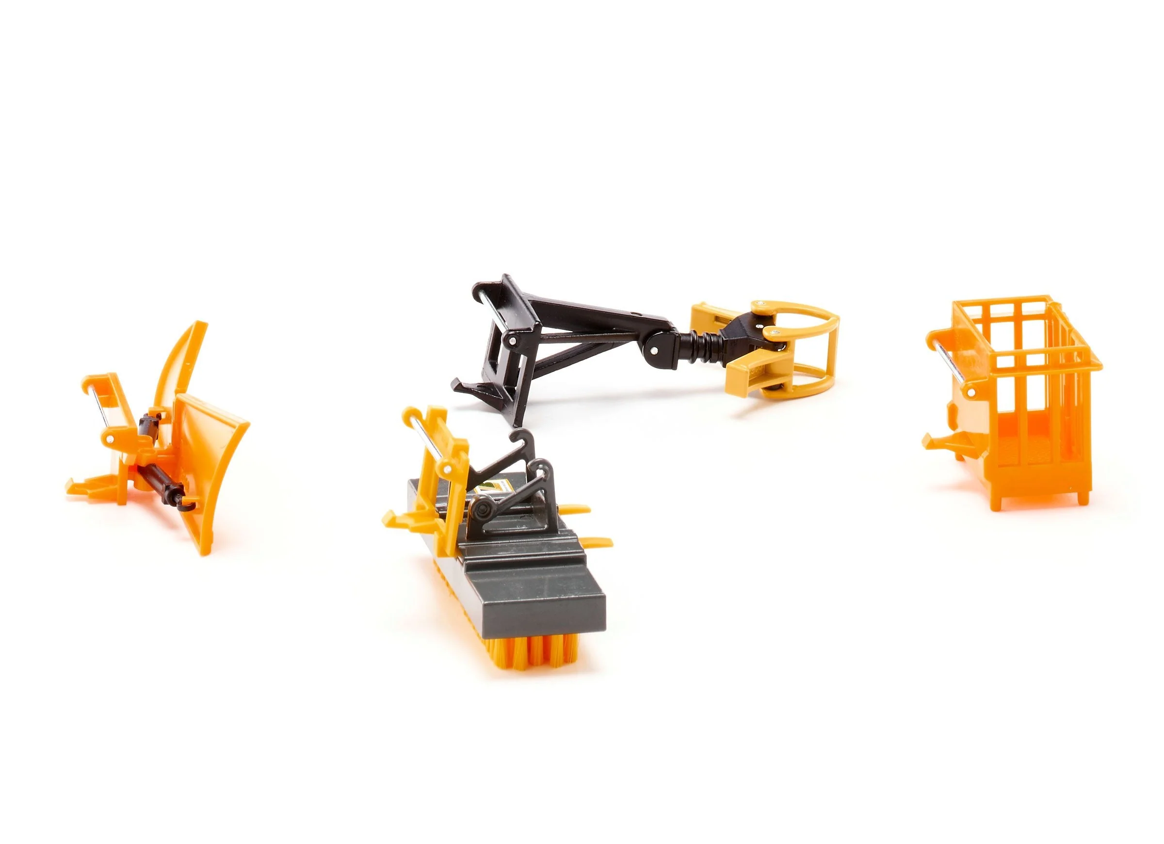 Siku 1:32 Front Loader Accessories Set - Orange - Image 26