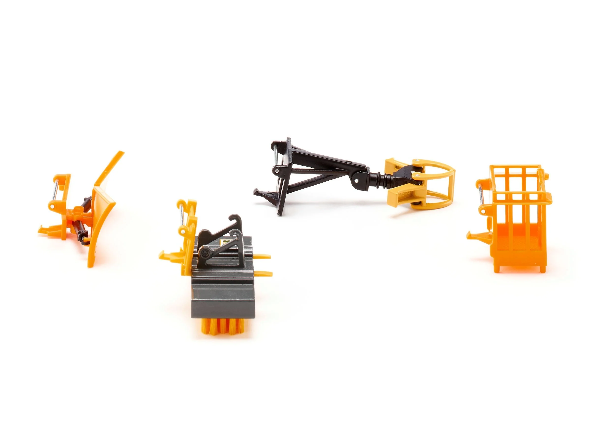 Siku 1:32 Front Loader Accessories Set - Orange - Image 27
