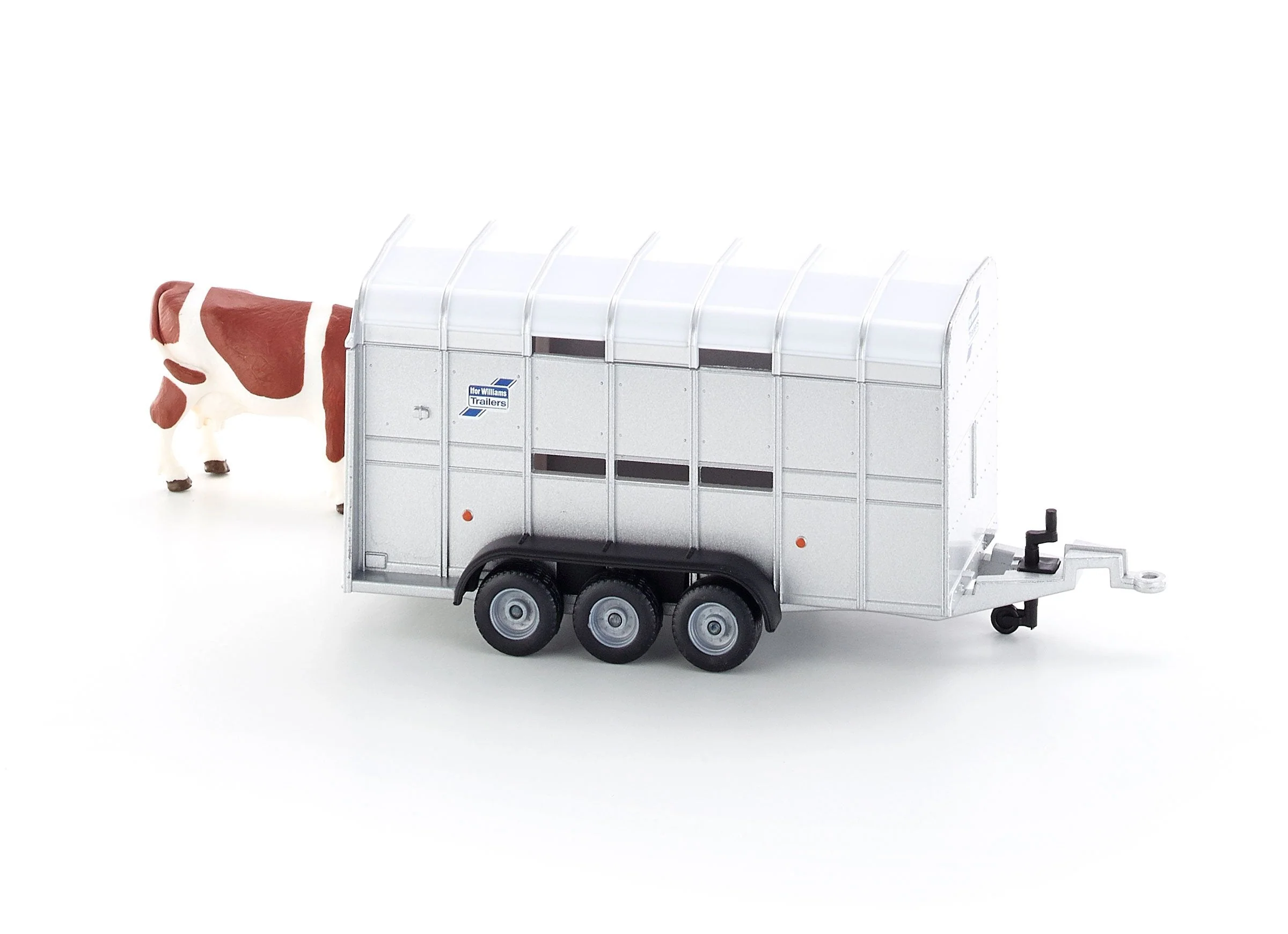 Siku 1:32 IFor-Williams Stock Trailer With 2 Cows - Image 14