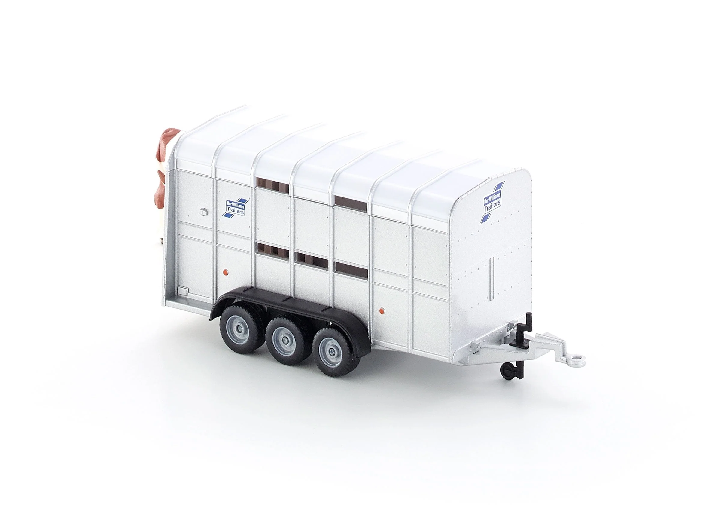 Siku 1:32 IFor-Williams Stock Trailer With 2 Cows - Image 16