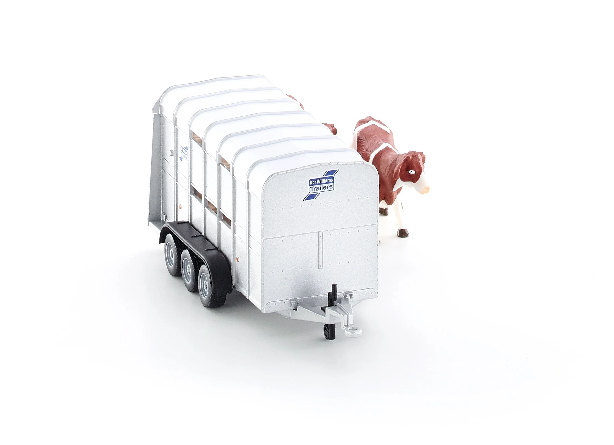 Siku 1:32 IFor-Williams Stock Trailer With 2 Cows - Image 19