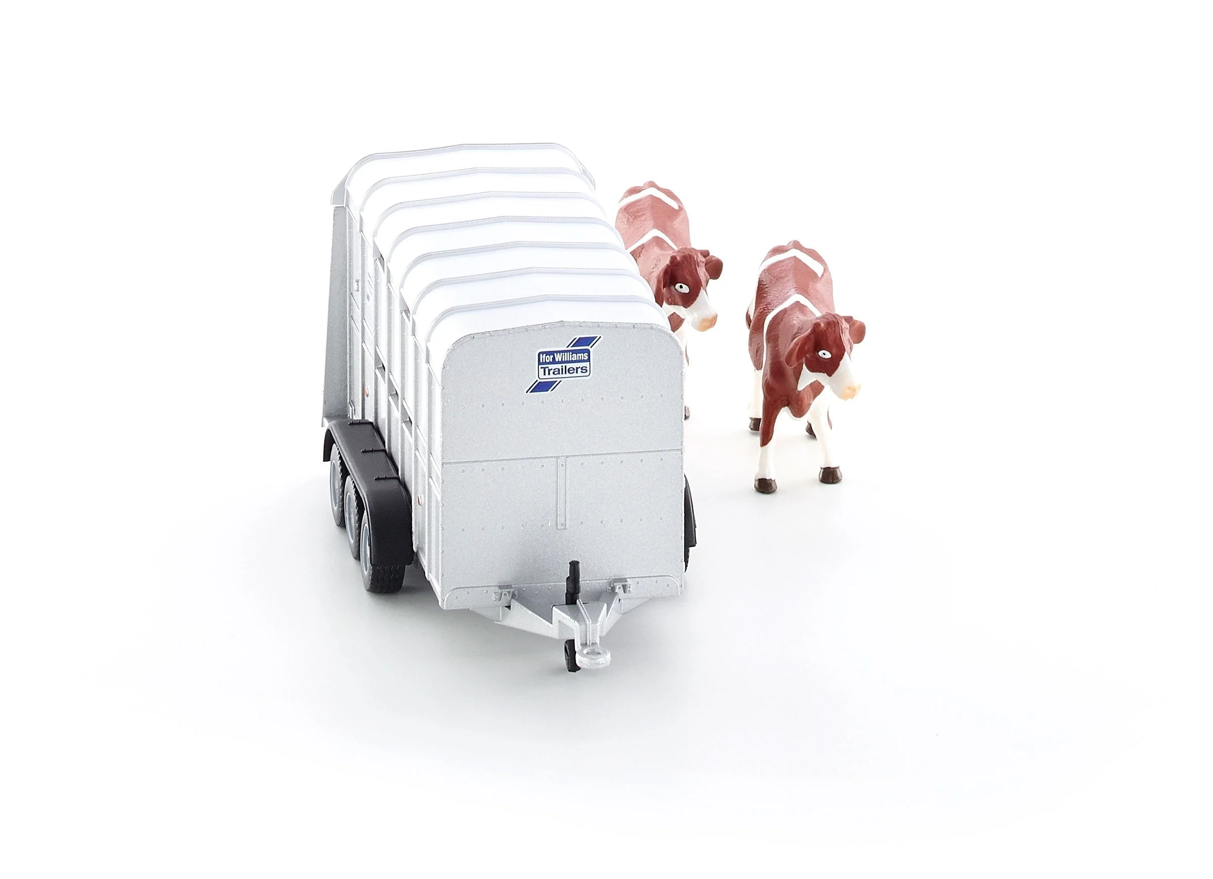 Siku 1:32 IFor-Williams Stock Trailer With 2 Cows - Image 20