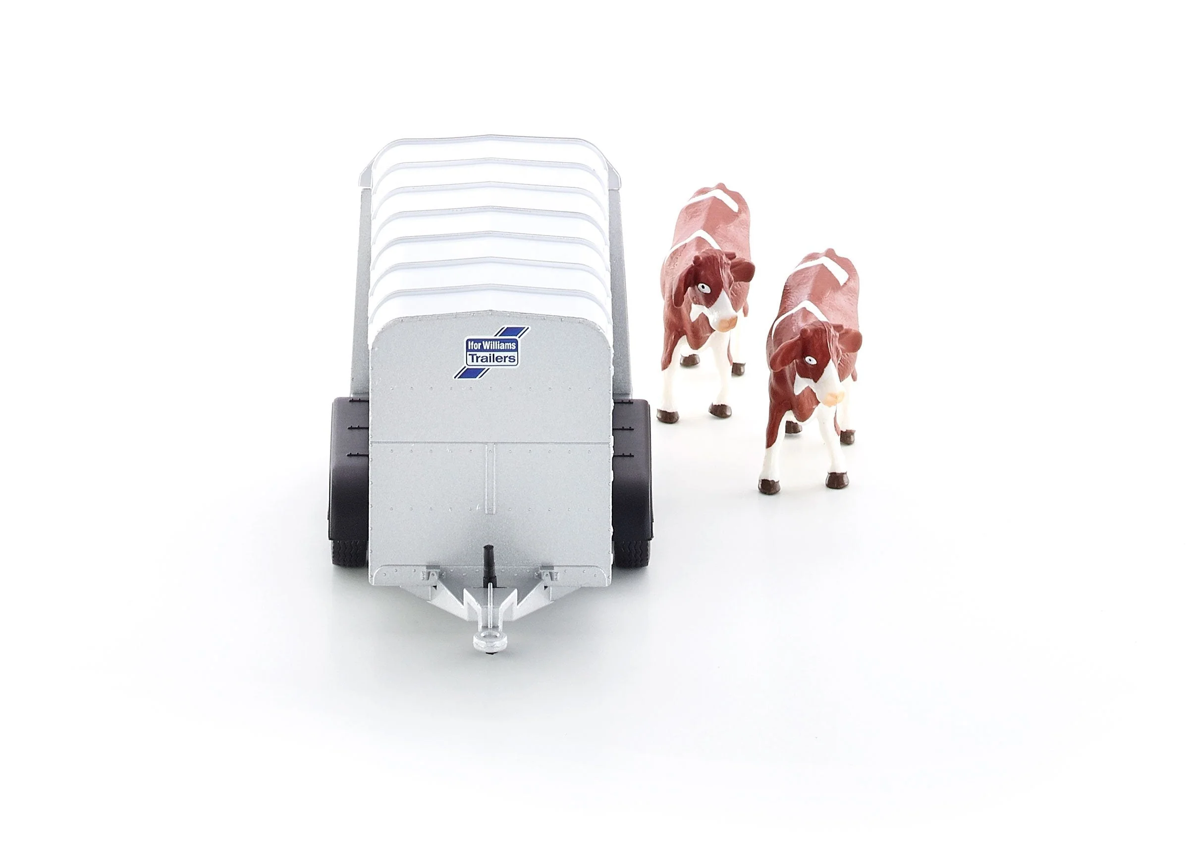 Siku 1:32 IFor-Williams Stock Trailer With 2 Cows - Image 21
