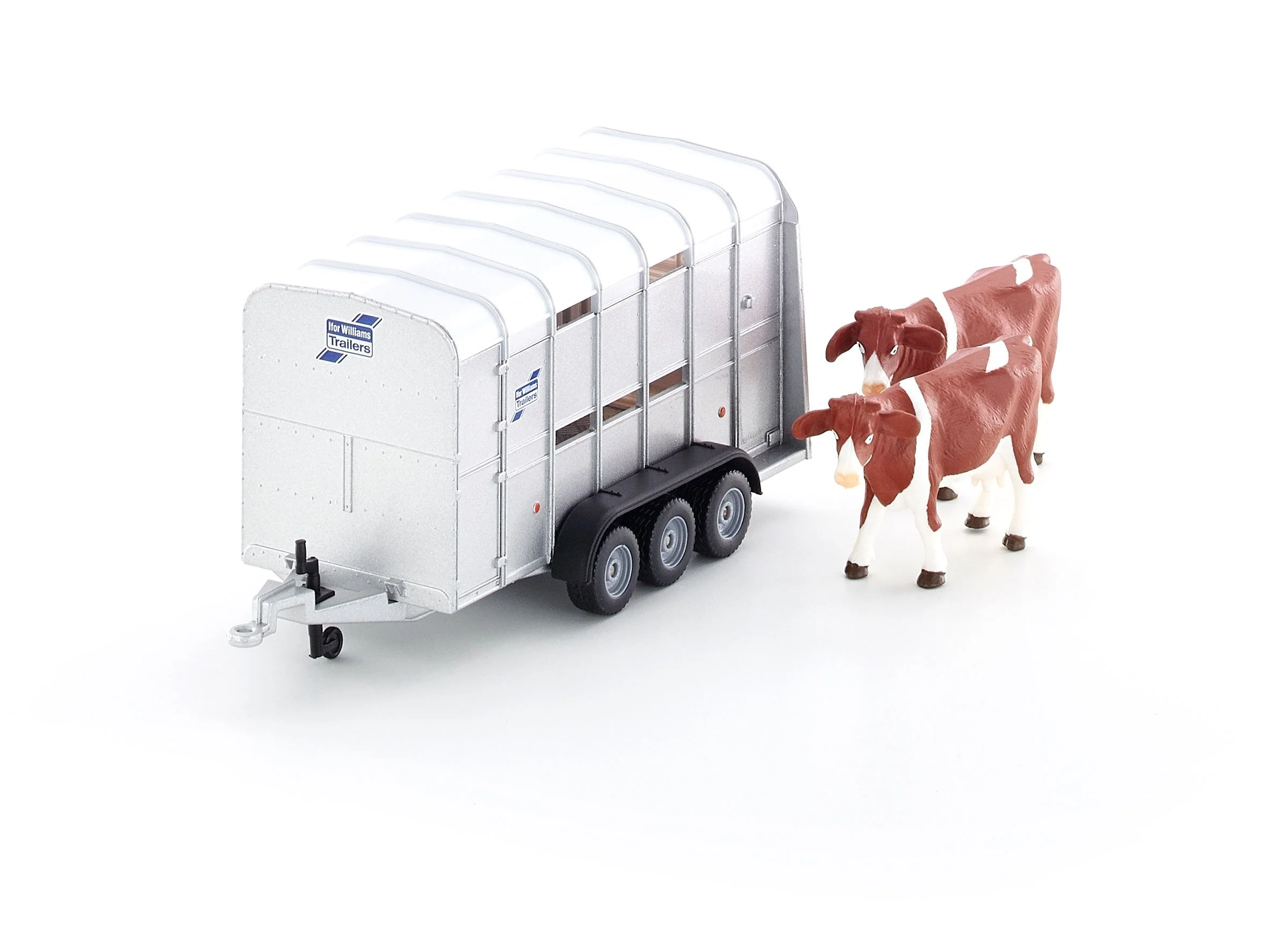 Siku 1:32 IFor-Williams Stock Trailer With 2 Cows - Image 24