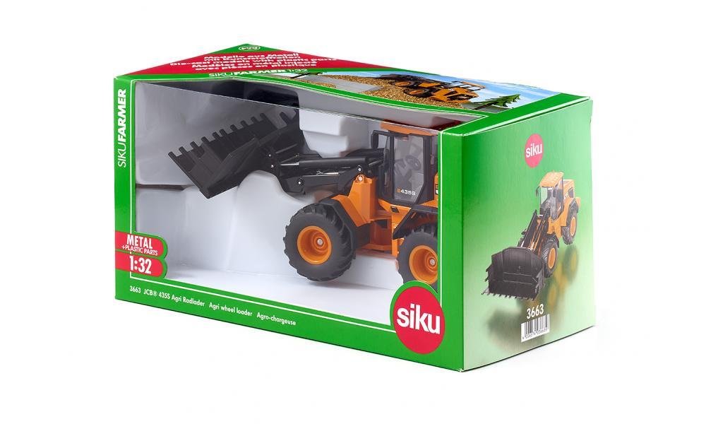 Siku 1:32 JCB 435S Agri Wheel-Loader - Image 2