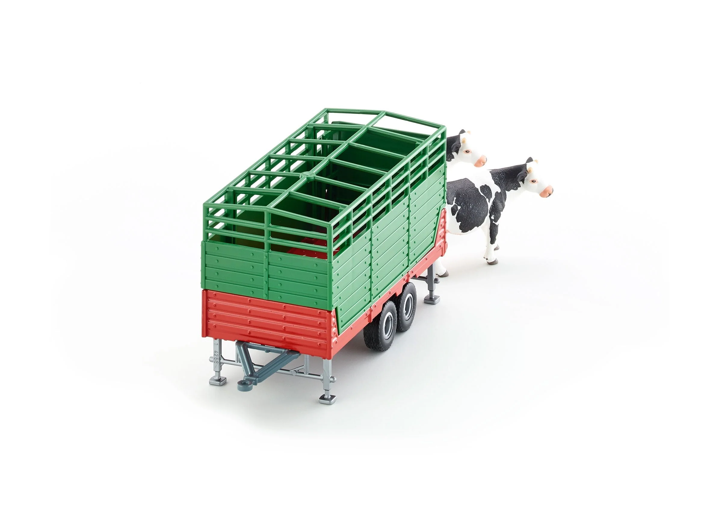Siku 1:32 Stock Trailer with Two Cows - Image 29