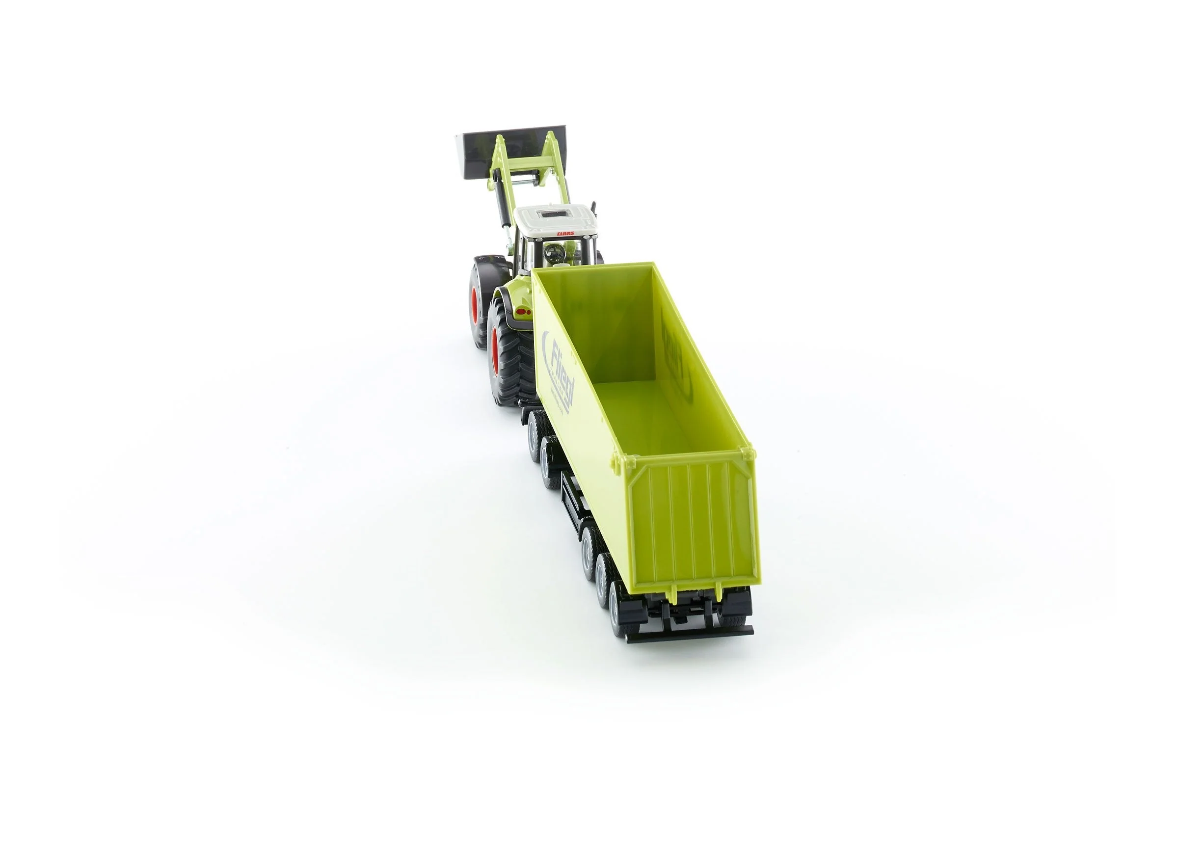 Siku 1:50 CLAAS with Loader, Dolly & Trailer - Image 15