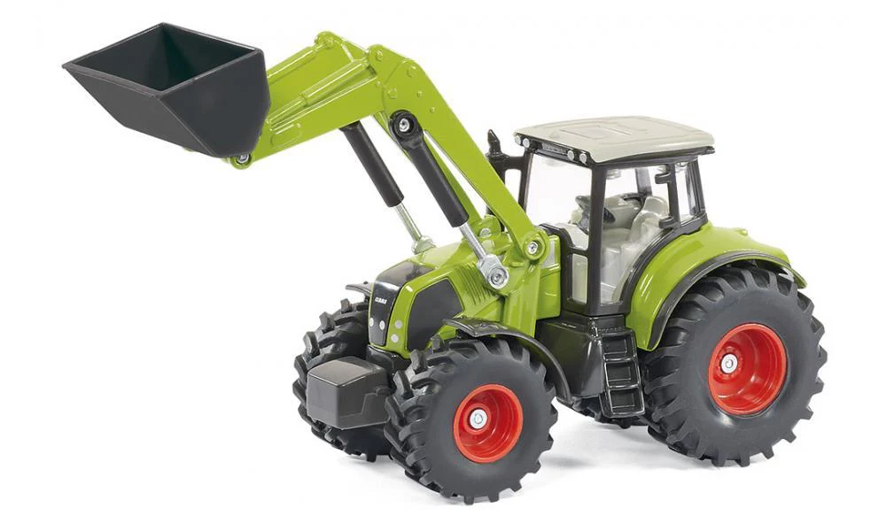 Siku 1:50 CLAAS with Loader, Dolly & Trailer - Image 3