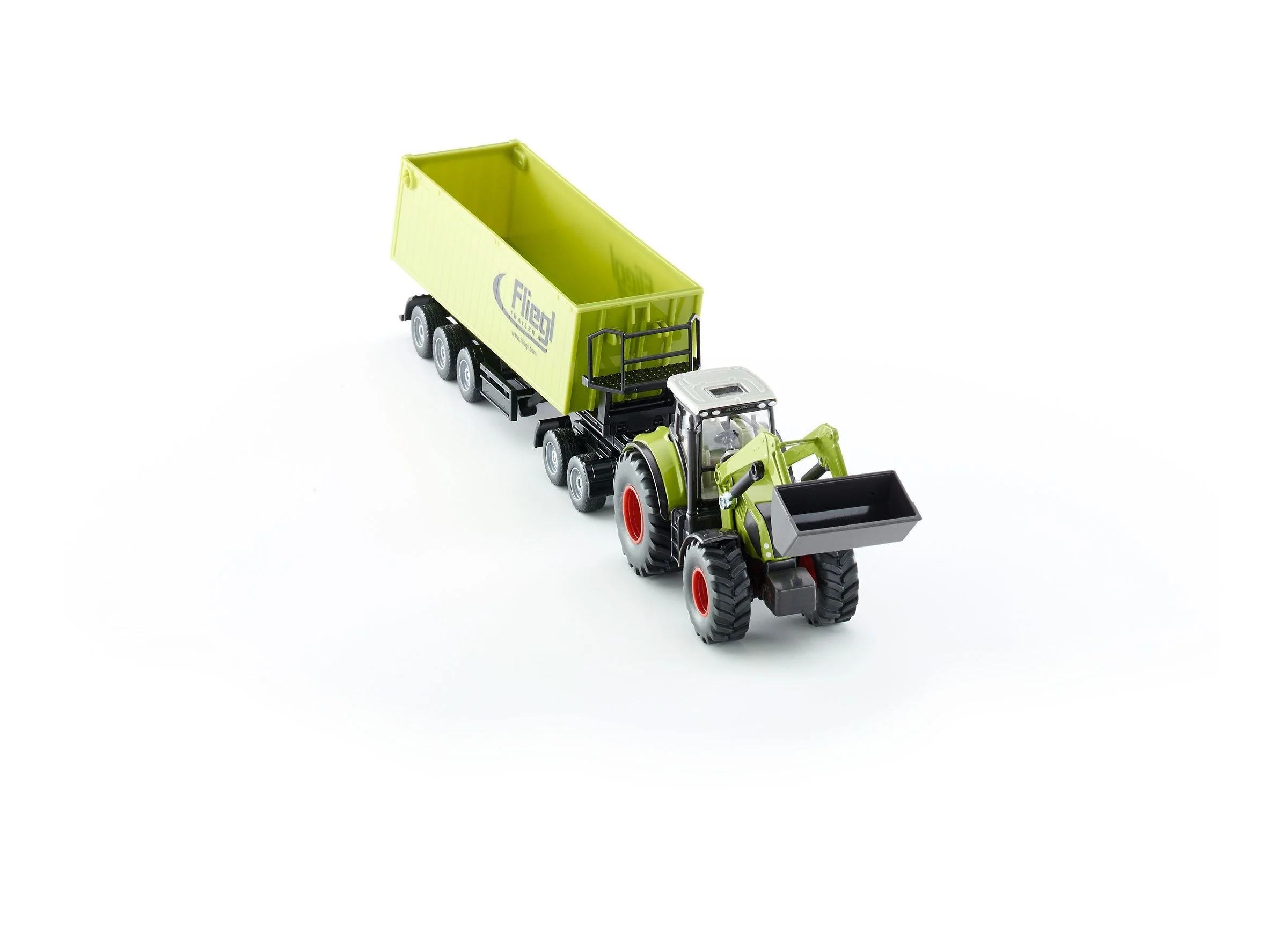 Siku 1:50 CLAAS with Loader, Dolly & Trailer - Image 30