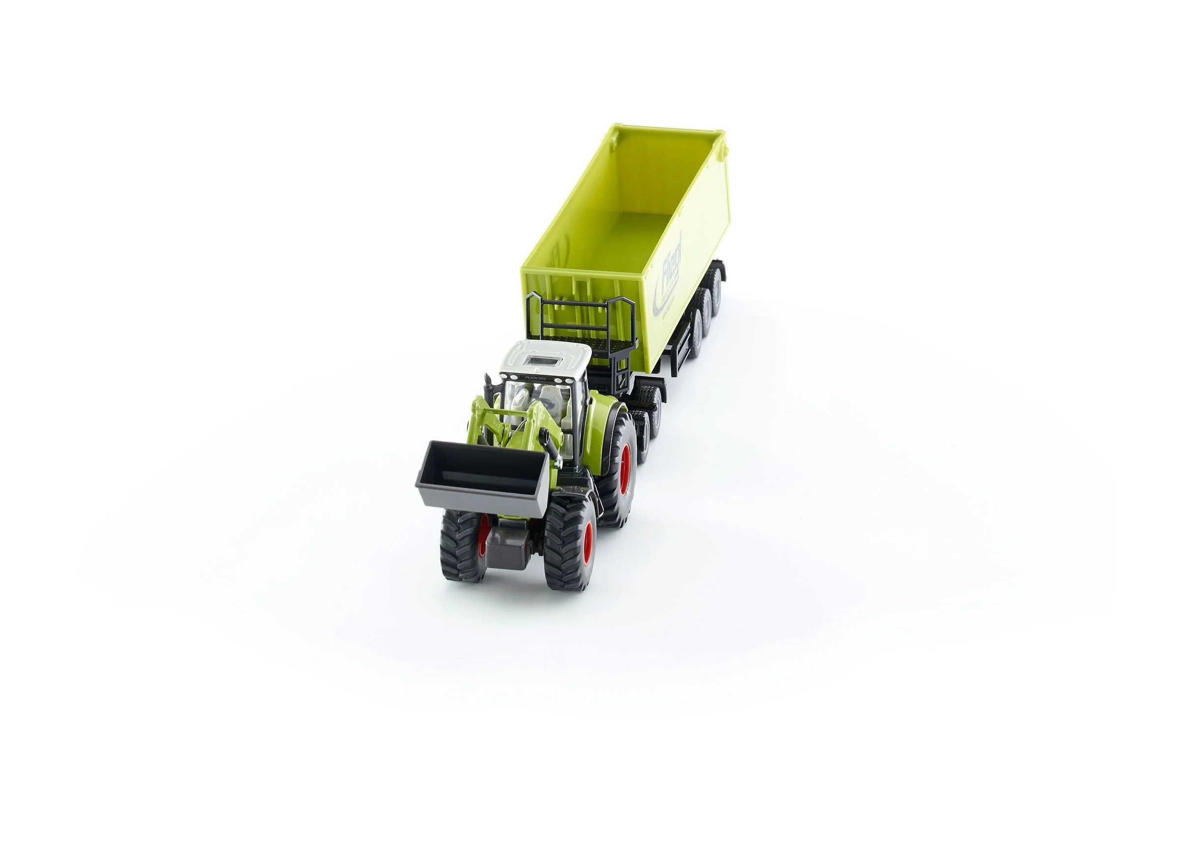 Siku 1:50 CLAAS with Loader, Dolly & Trailer - Image 33
