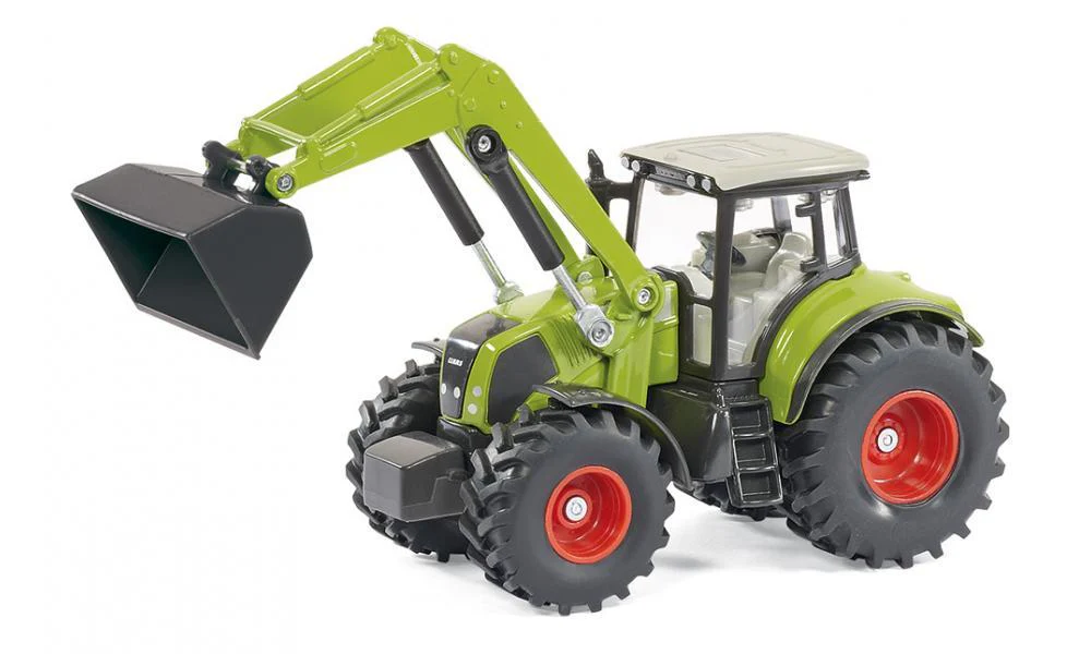 Siku 1:50 CLAAS with Loader, Dolly & Trailer - Image 4