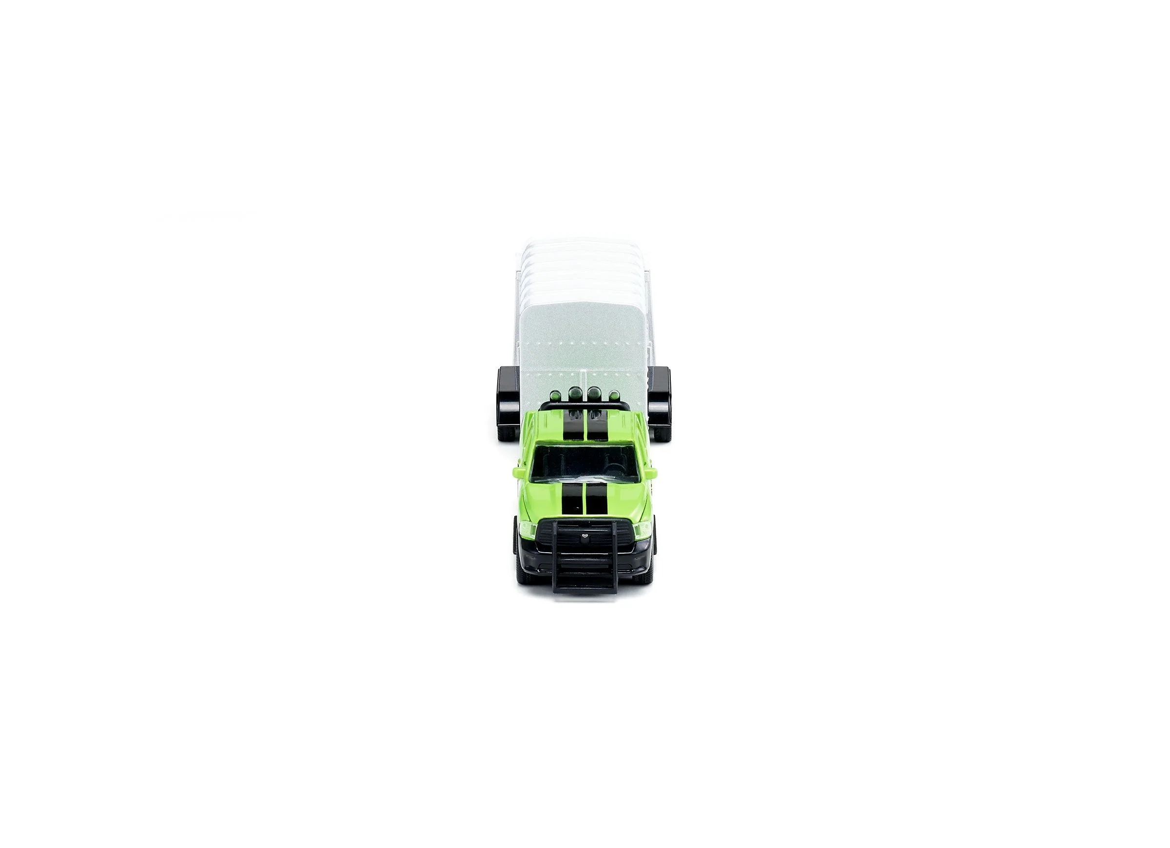 Siku 1:50 Dodge RAM 1500 Ute with Livestock Trailer - Image 27
