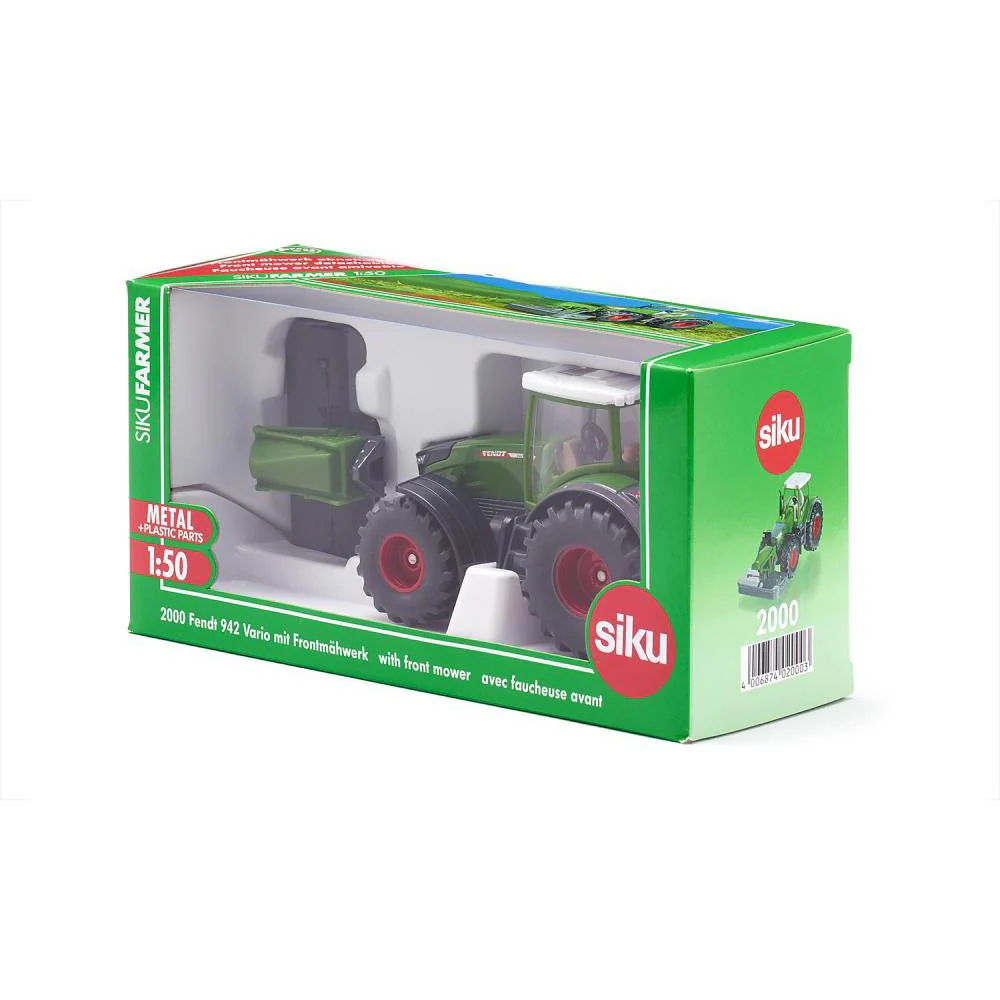 Siku 1:50 Fendt 942 Vairo with Front Mower