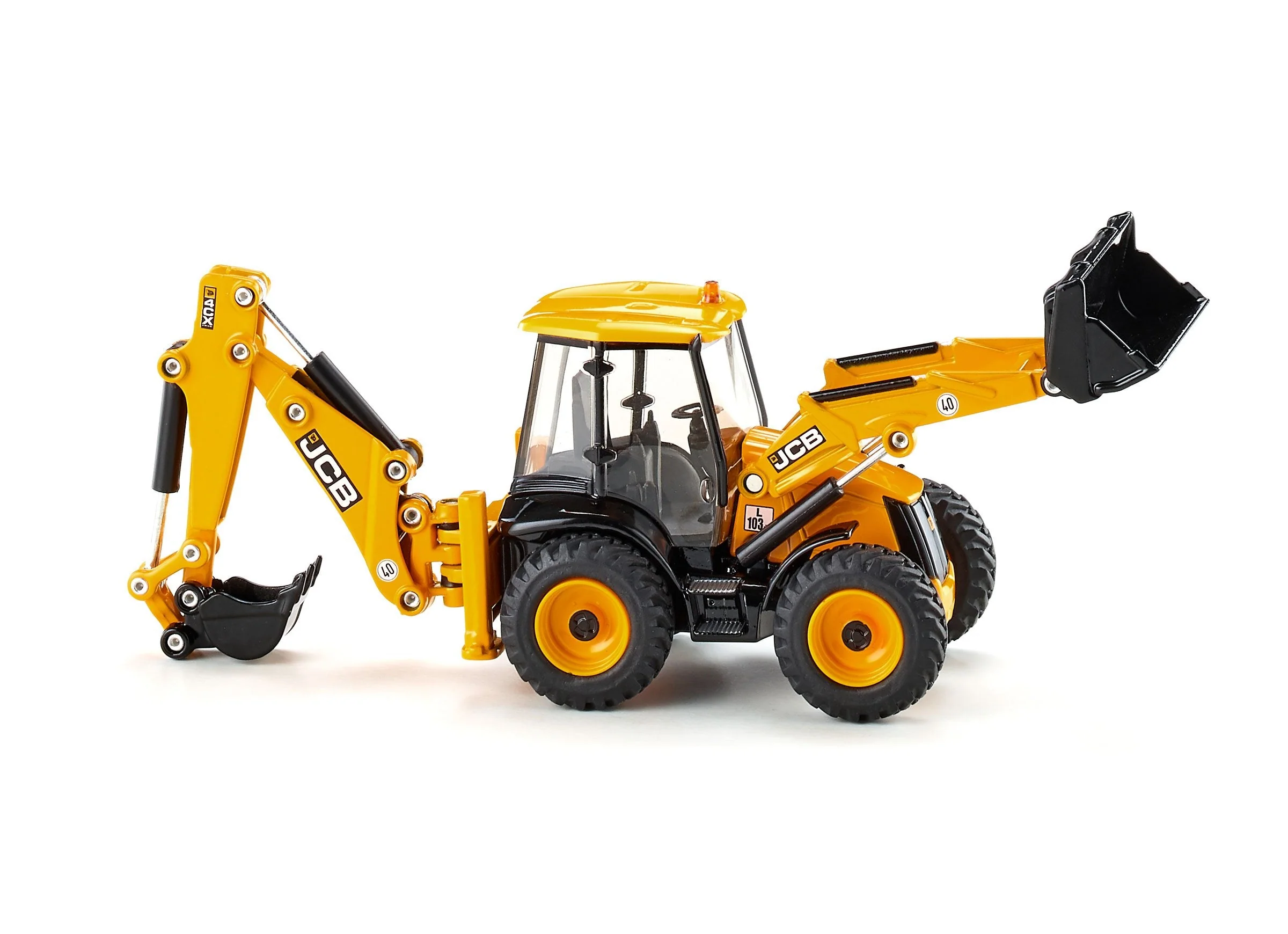 Siku 1:50 JCB 4CX Backhoe Loader - Image 25