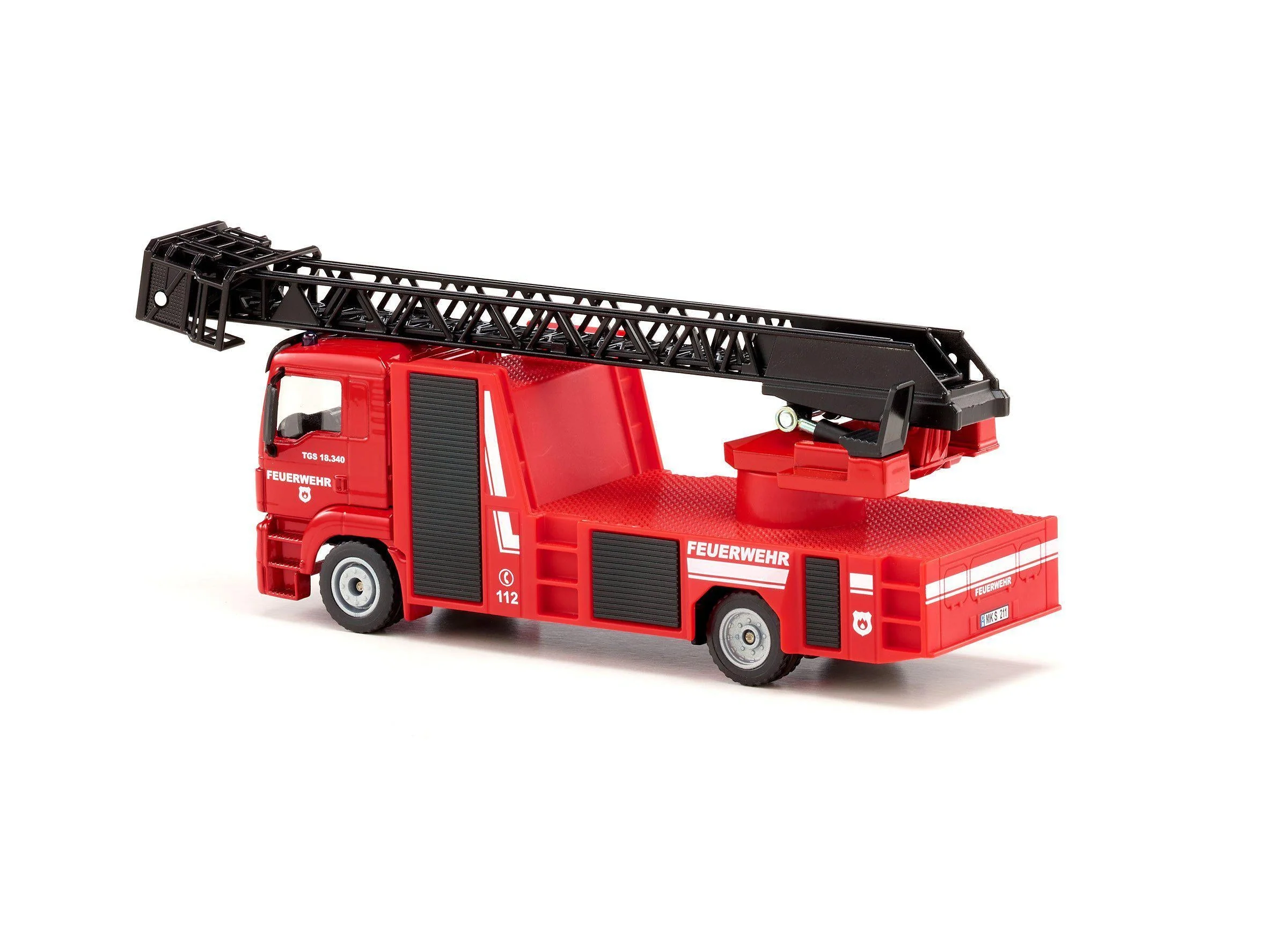 Siku 1:50 MAN TG-A Fire Ladder Truck - 'Feuerwehr' - Image 6