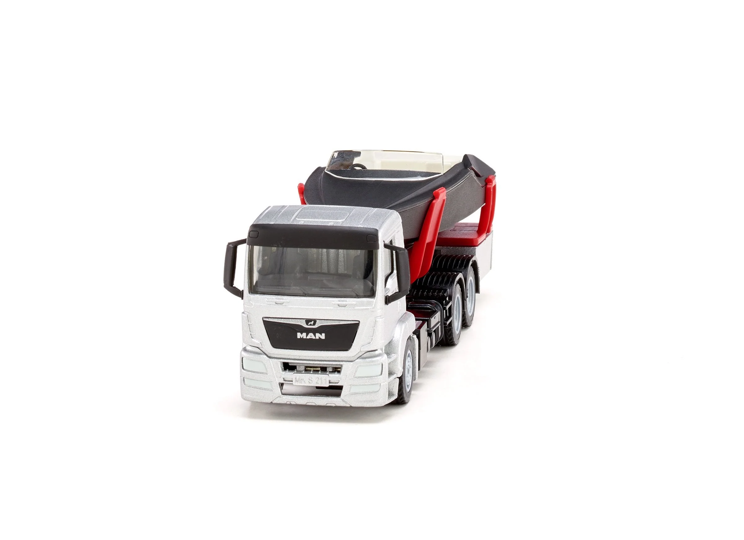 Siku 1:50 MAN TG-A Truck with Speedboat - Image 28