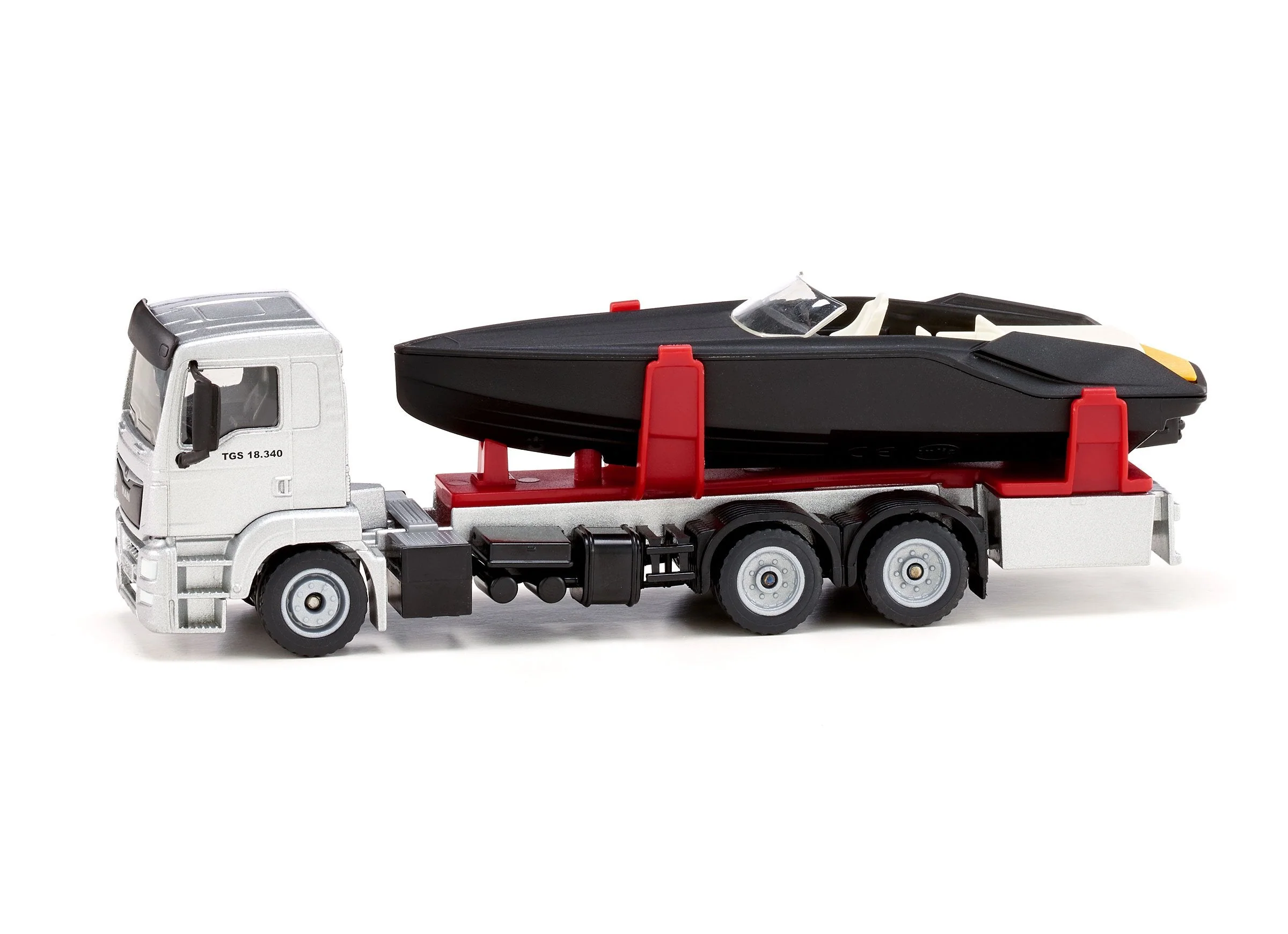 Siku 1:50 MAN TG-A Truck with Speedboat - Image 34