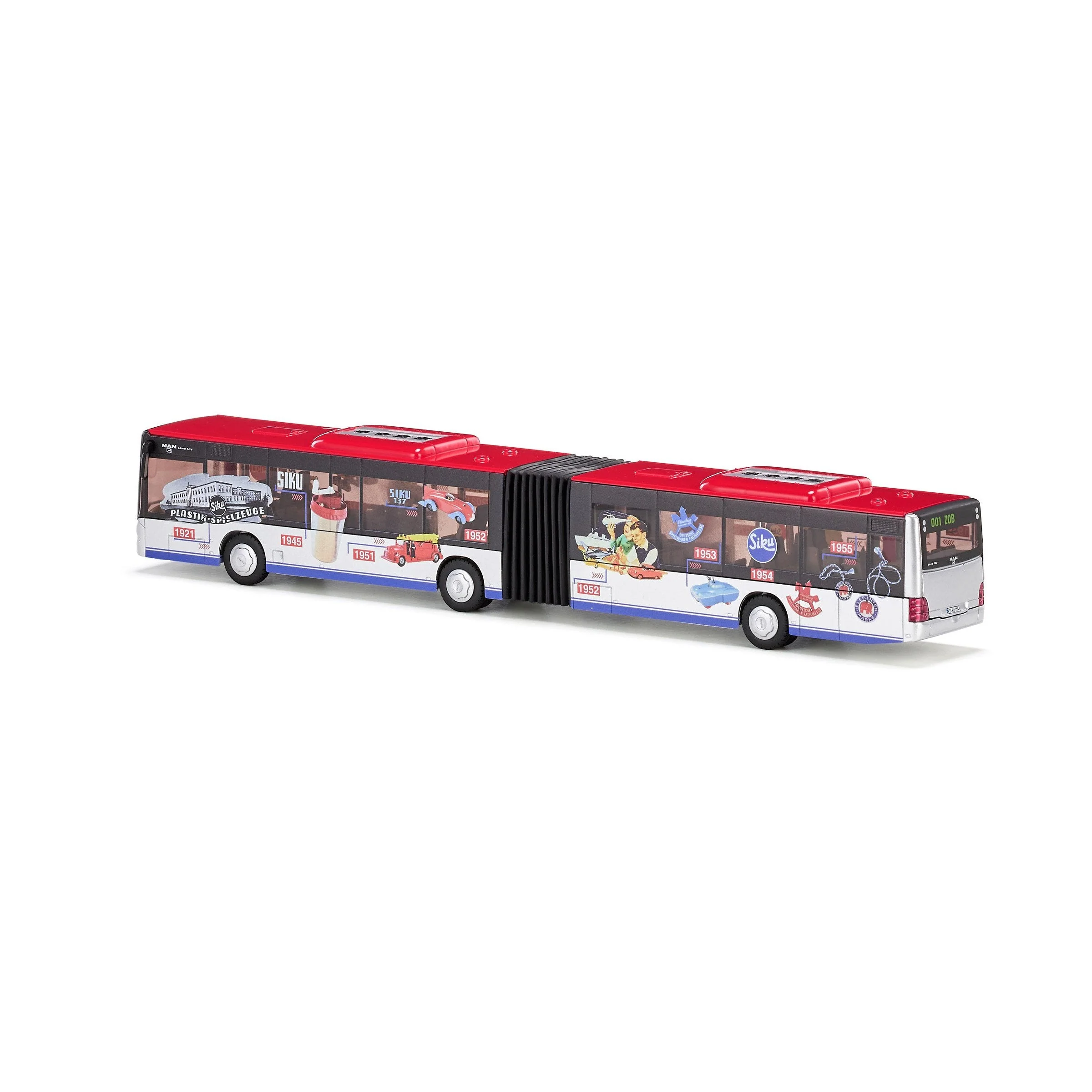 Siku 1:50 MAN Timeline Articulated Bus 100 Year Anniversary Edition - Image 10