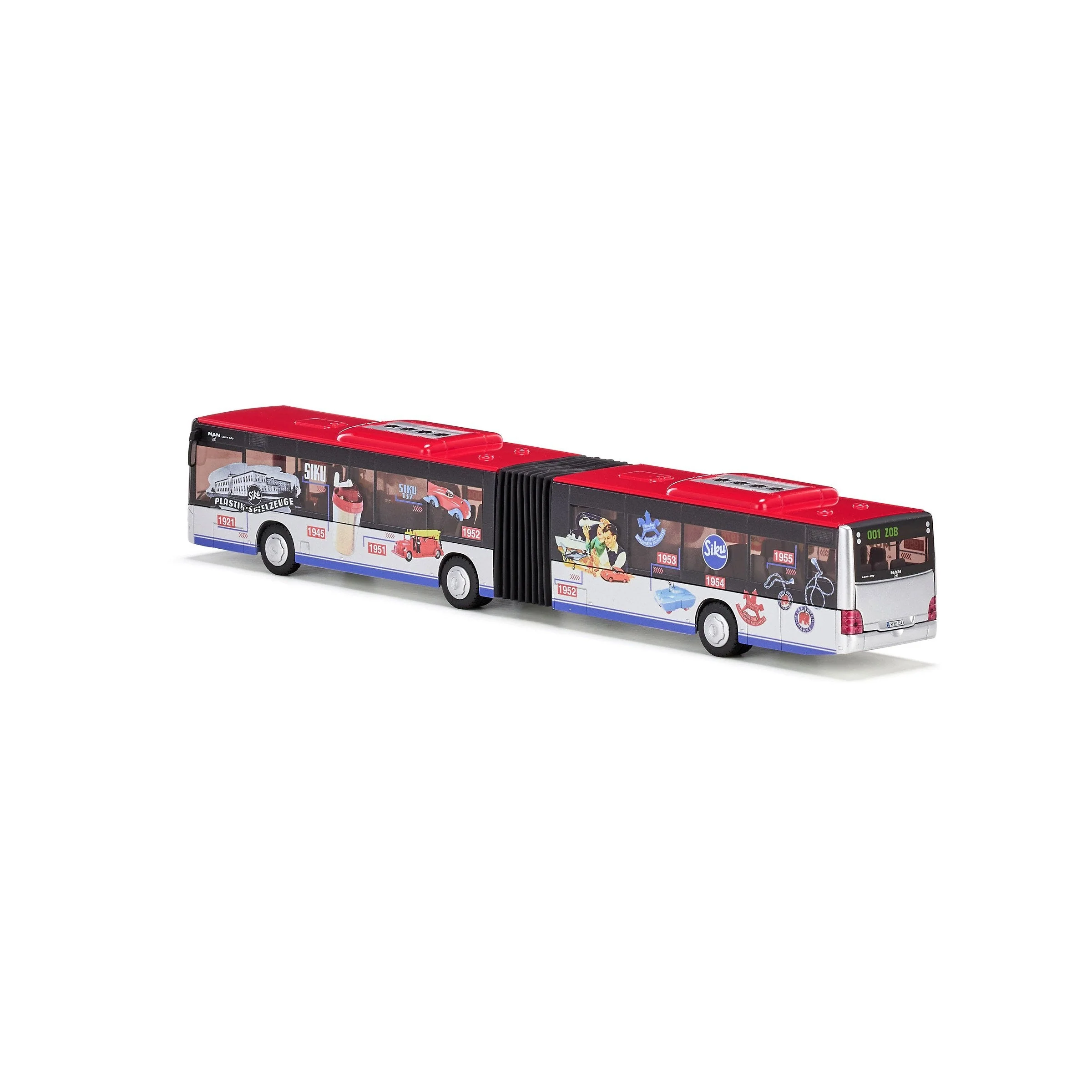 Siku 1:50 MAN Timeline Articulated Bus 100 Year Anniversary Edition - Image 11
