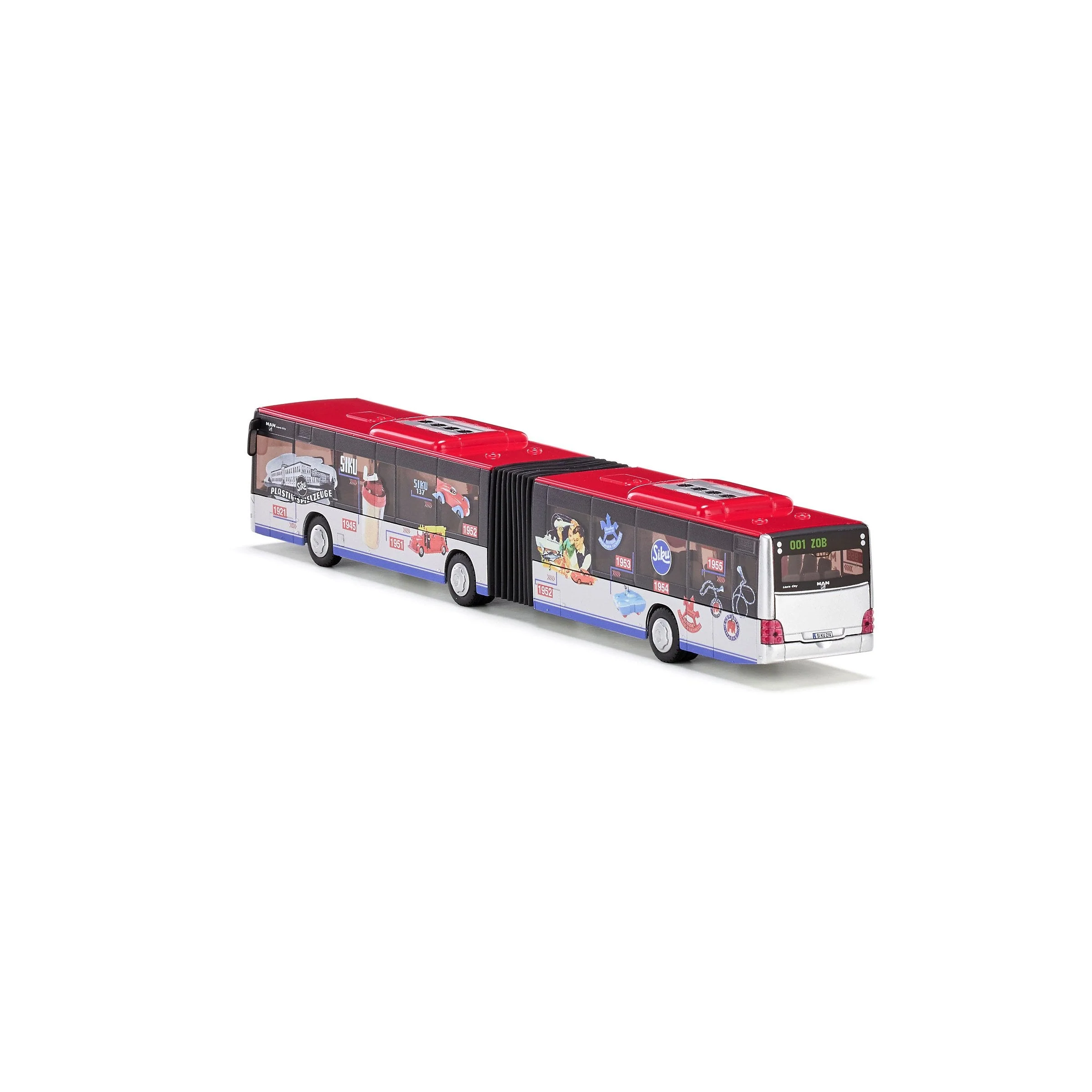 Siku 1:50 MAN Timeline Articulated Bus 100 Year Anniversary Edition - Image 12