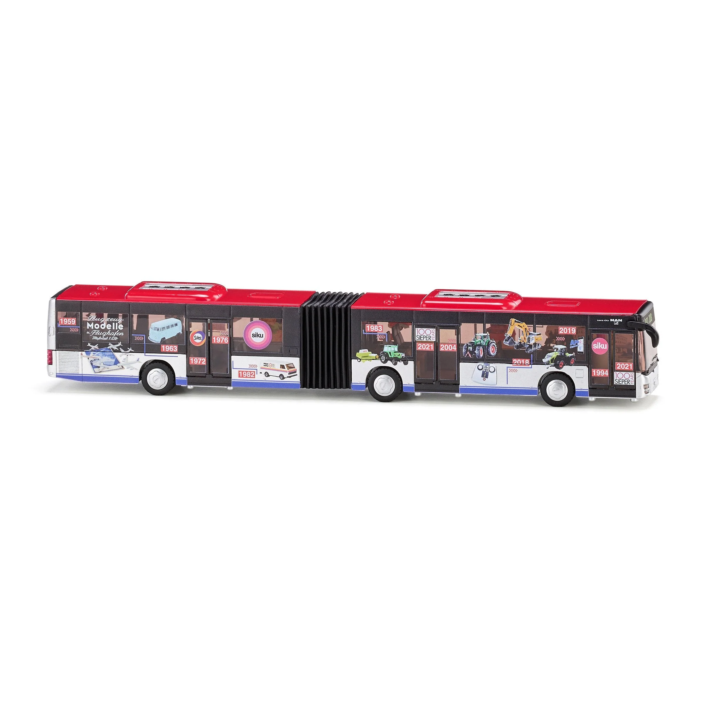 Siku 1:50 MAN Timeline Articulated Bus 100 Year Anniversary Edition - Image 24