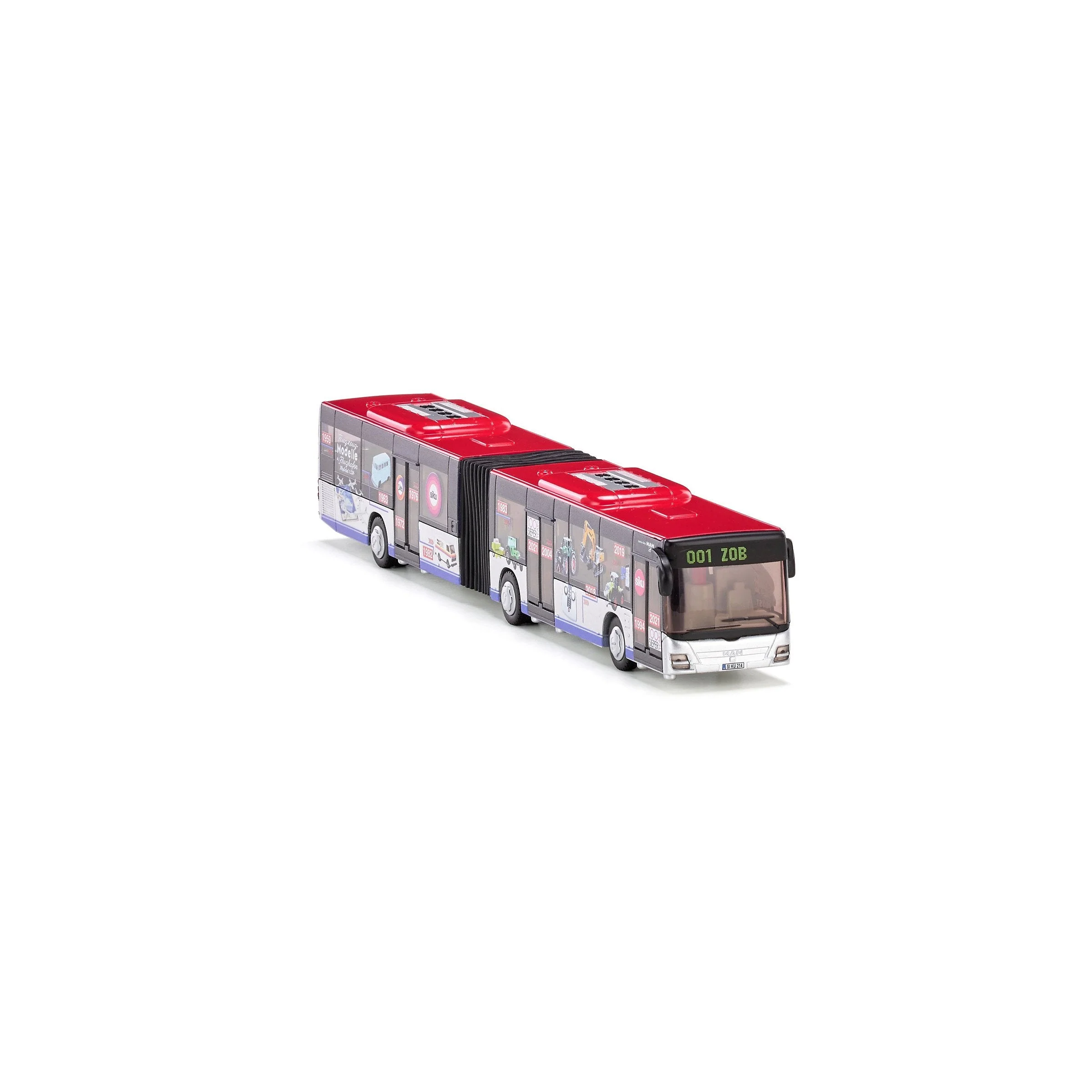 Siku 1:50 MAN Timeline Articulated Bus 100 Year Anniversary Edition - Image 29