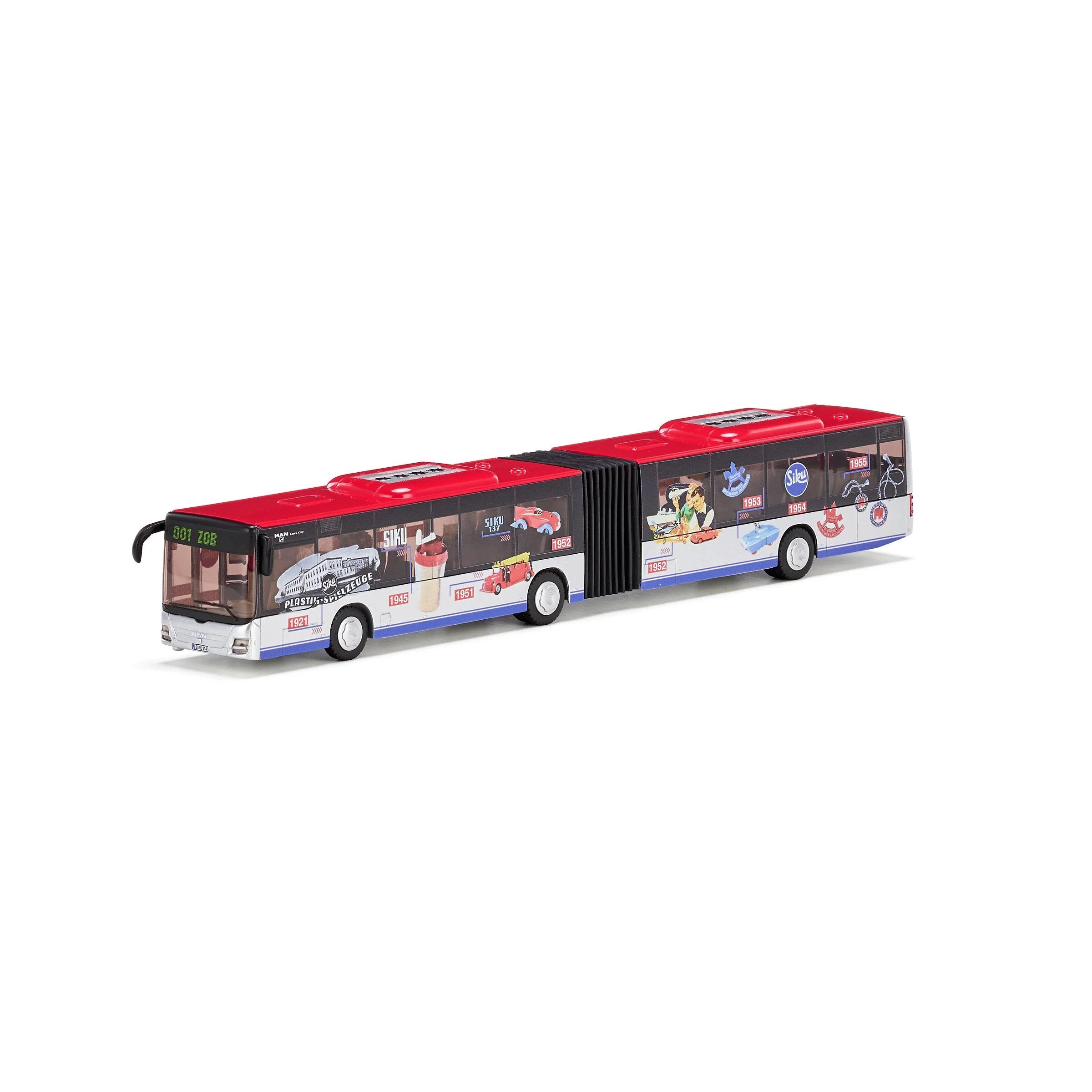Siku 1:50 MAN Timeline Articulated Bus 100 Year Anniversary Edition - Image 35