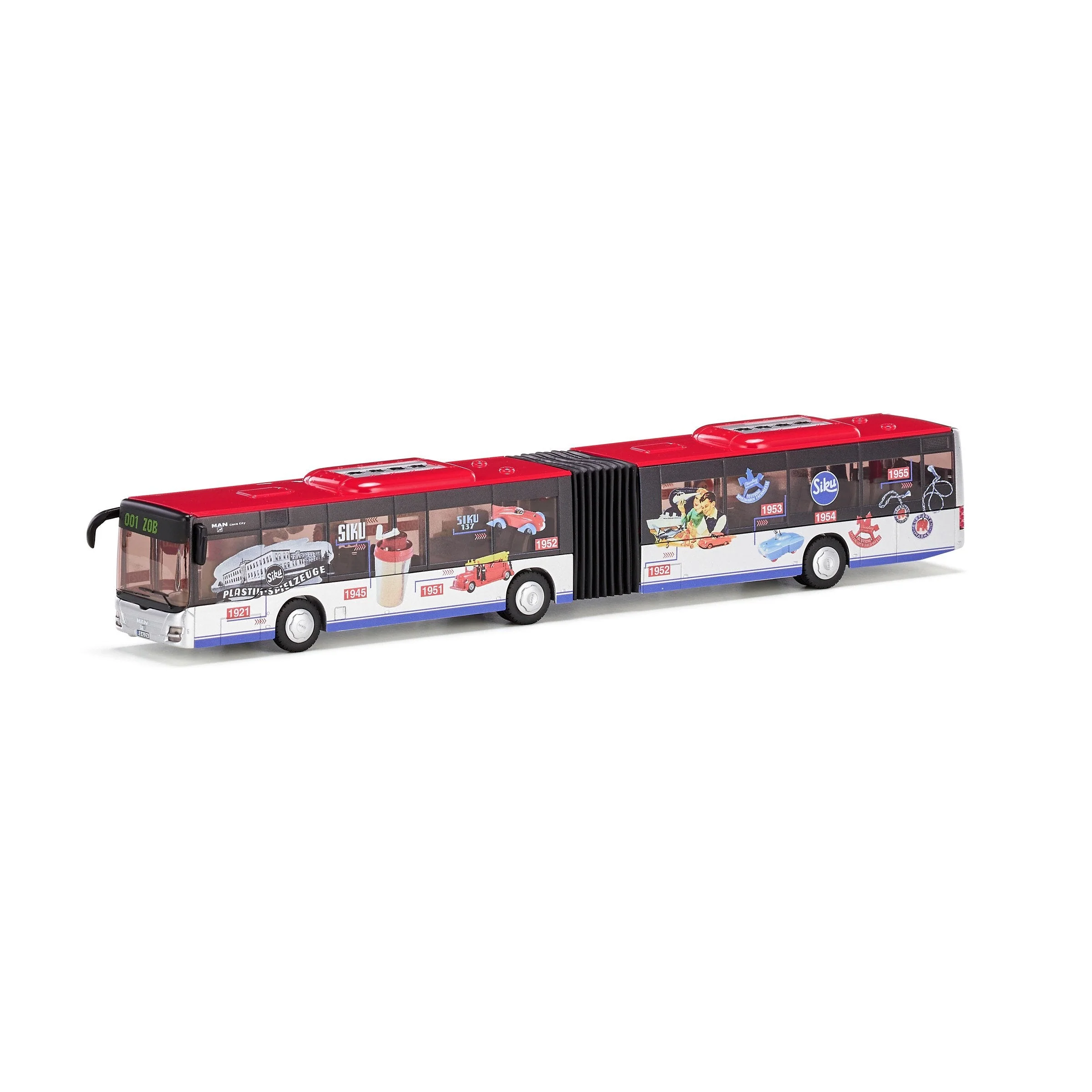 Siku 1:50 MAN Timeline Articulated Bus 100 Year Anniversary Edition - Image 36