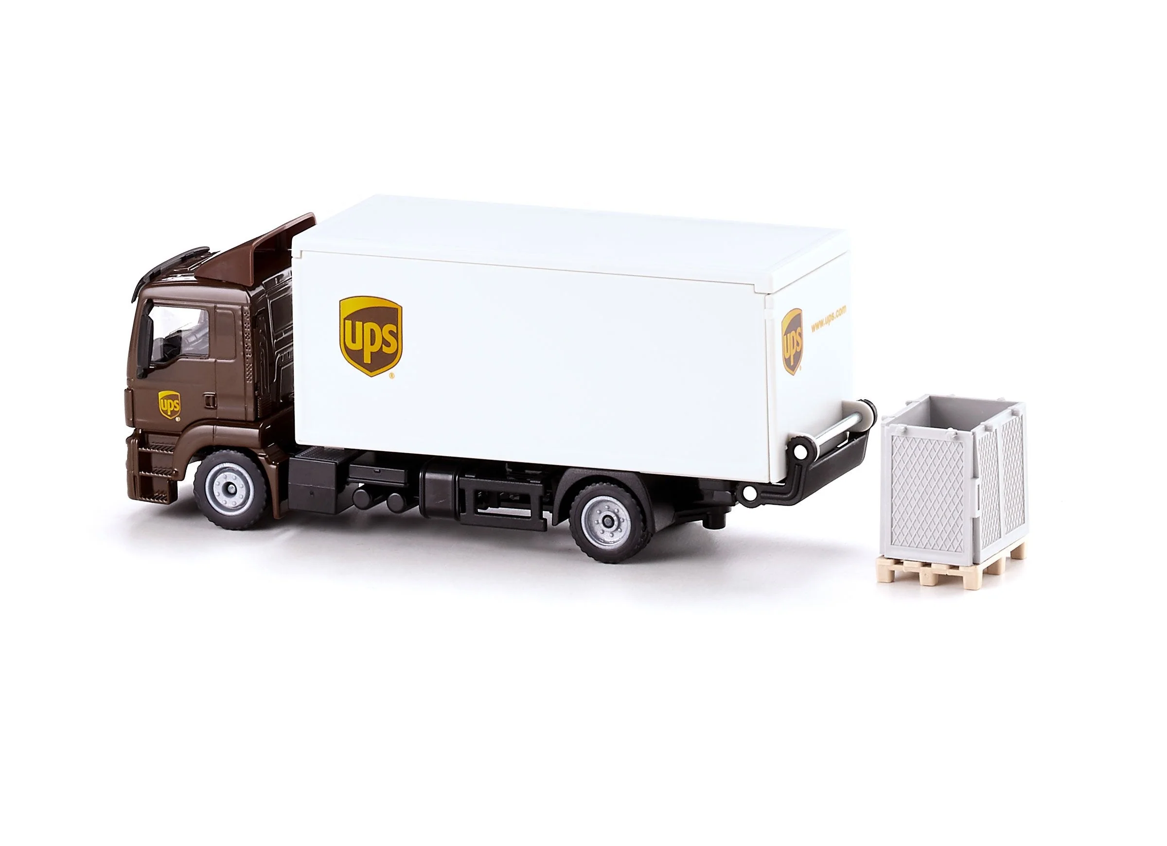 Siku 1:50 MAN UPS Truck with Tail Lift - Image 10