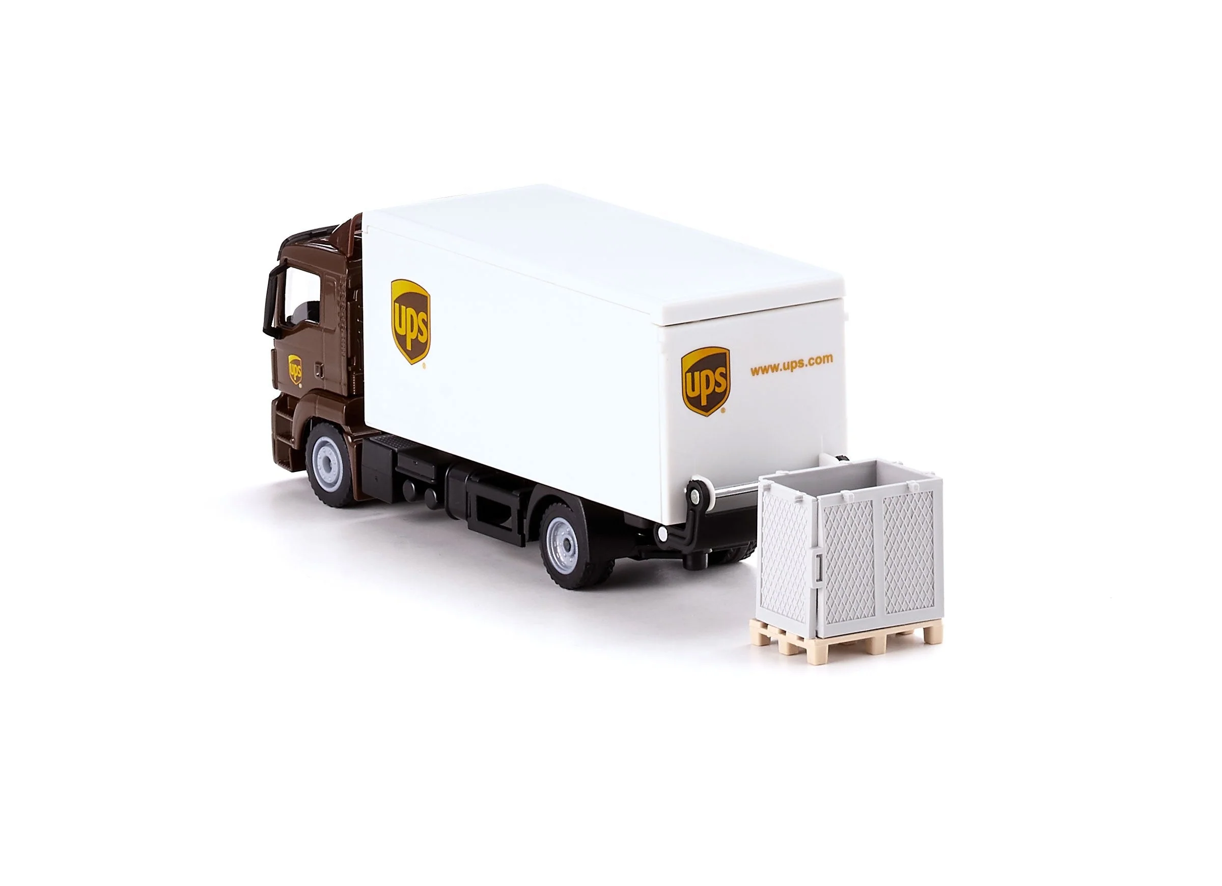 Siku 1:50 MAN UPS Truck with Tail Lift - Image 13
