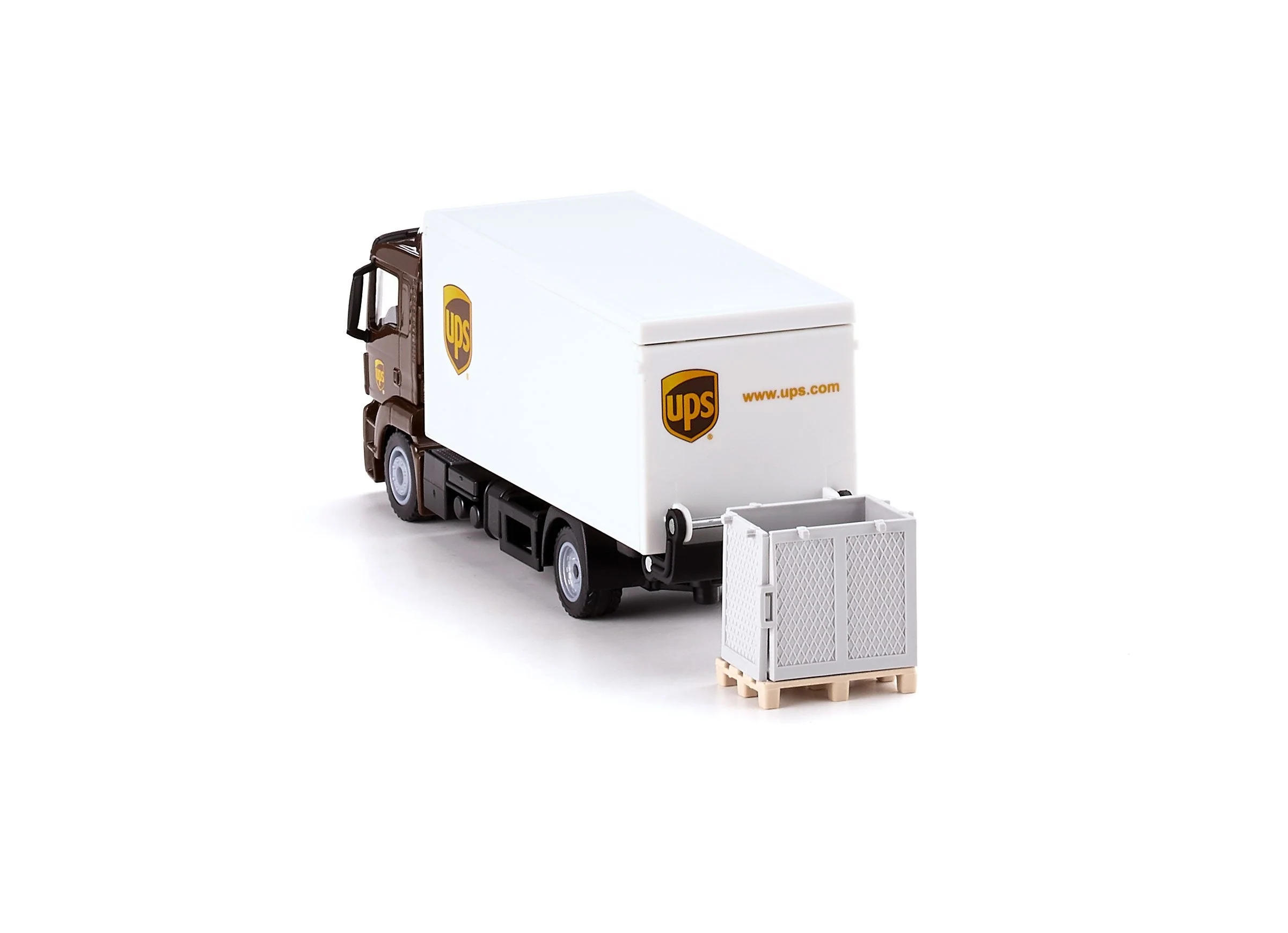 Siku 1:50 MAN UPS Truck with Tail Lift - Image 14