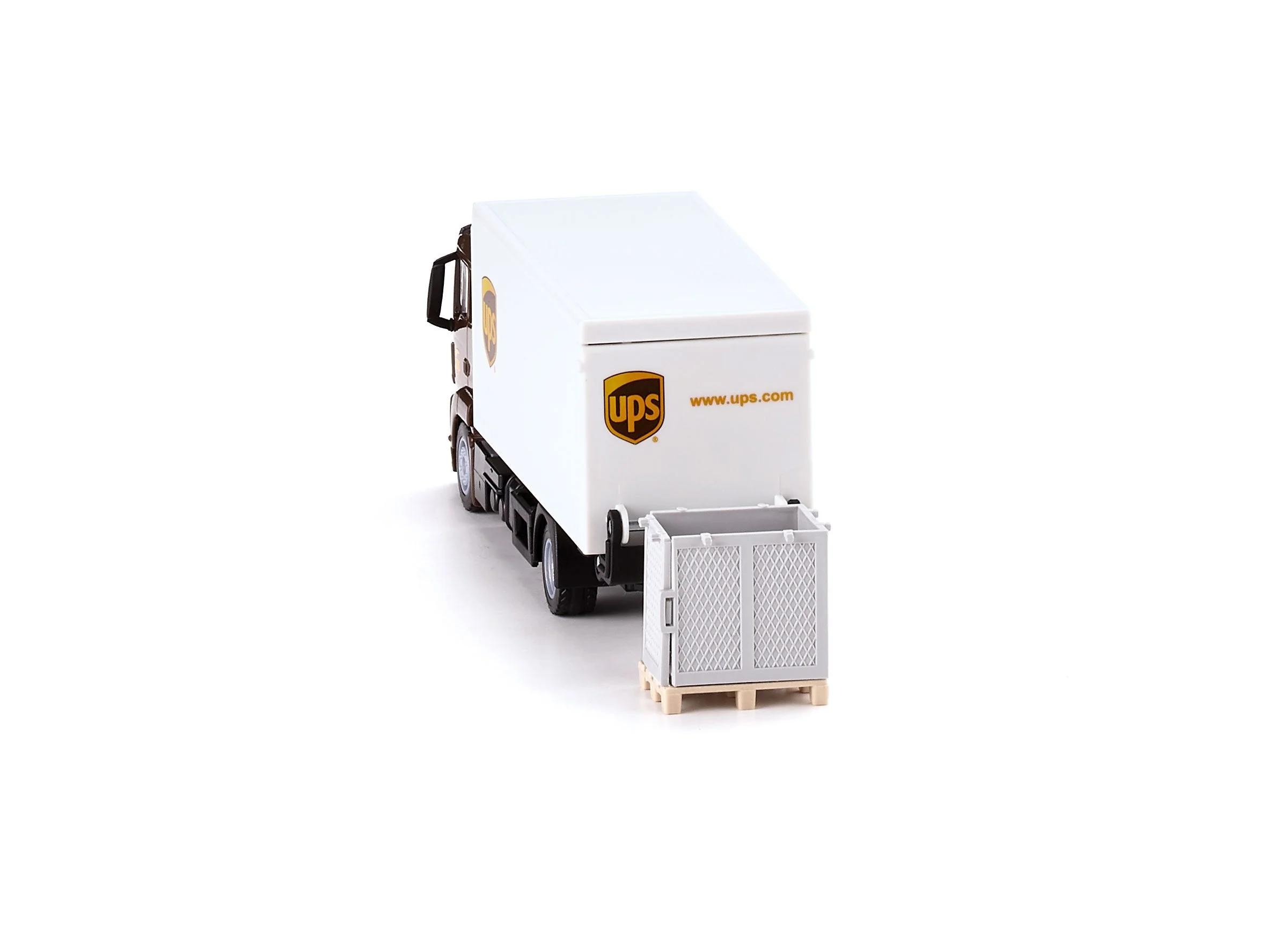 Siku 1:50 MAN UPS Truck with Tail Lift - Image 15