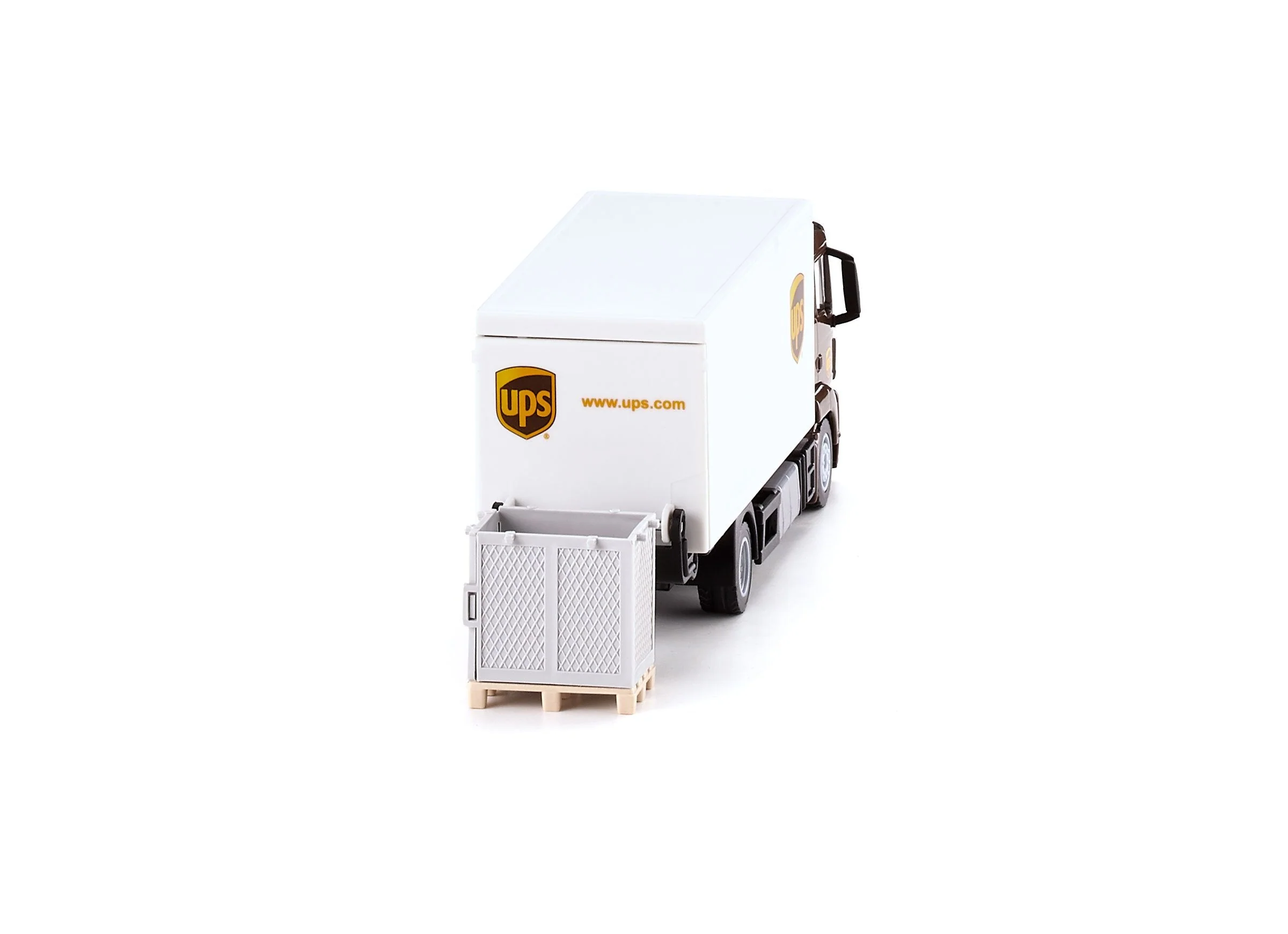Siku 1:50 MAN UPS Truck with Tail Lift - Image 17