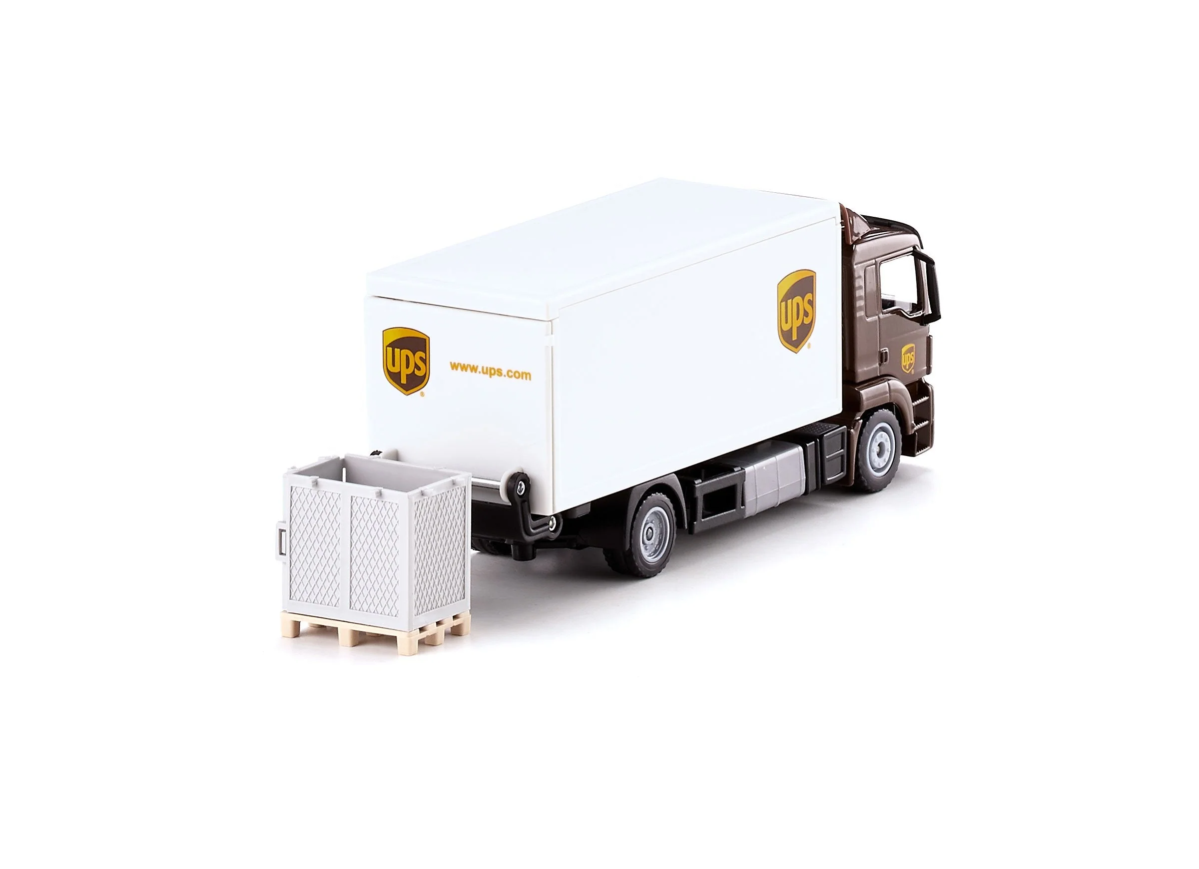 Siku 1:50 MAN UPS Truck with Tail Lift - Image 19