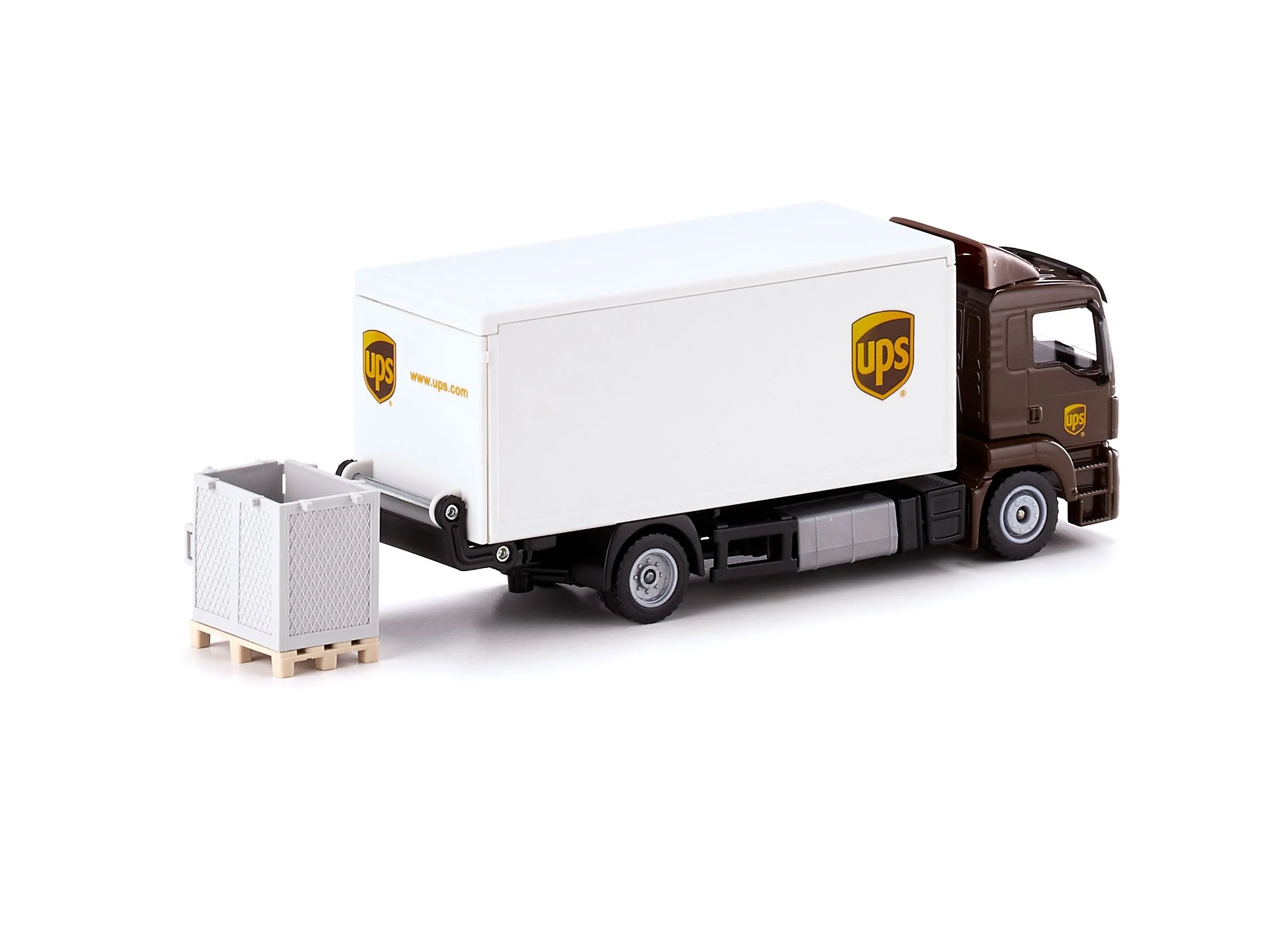 Siku 1:50 MAN UPS Truck with Tail Lift - Image 21