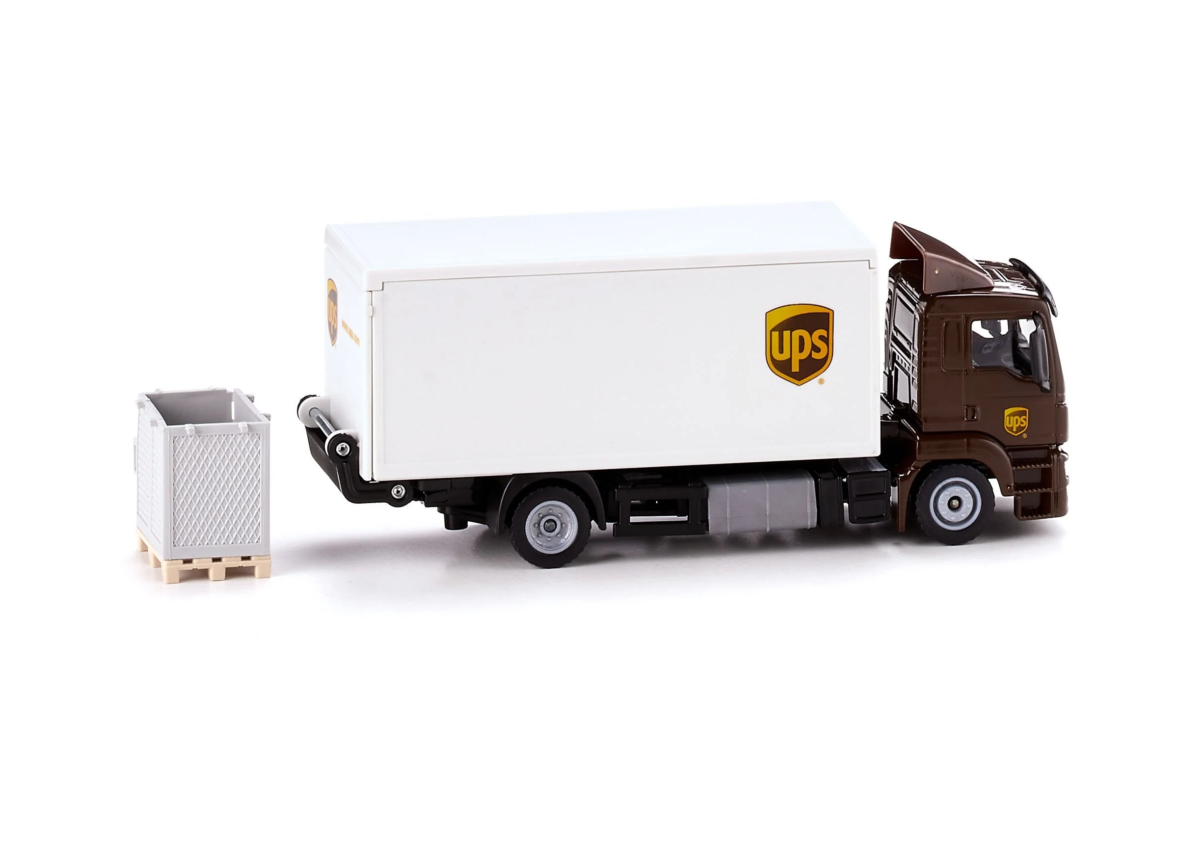 Siku 1:50 MAN UPS Truck with Tail Lift - Image 23