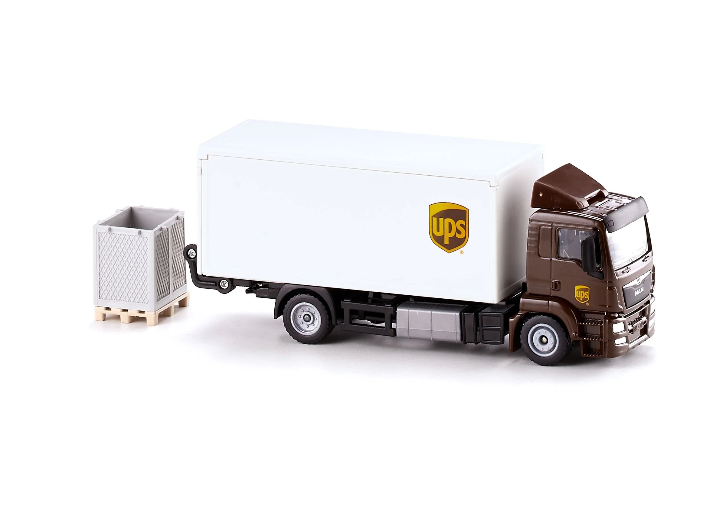 Siku 1:50 MAN UPS Truck with Tail Lift - Image 26
