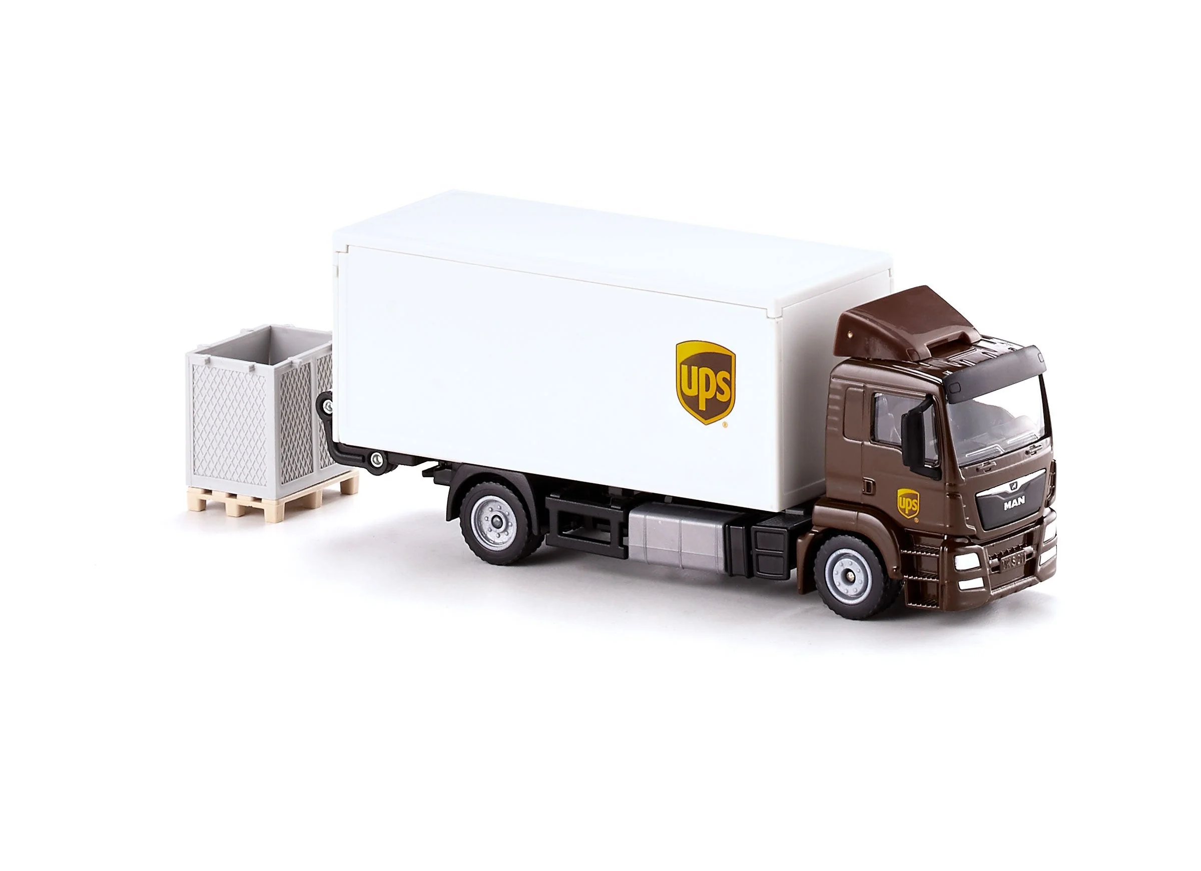 Siku 1:50 MAN UPS Truck with Tail Lift - Image 27