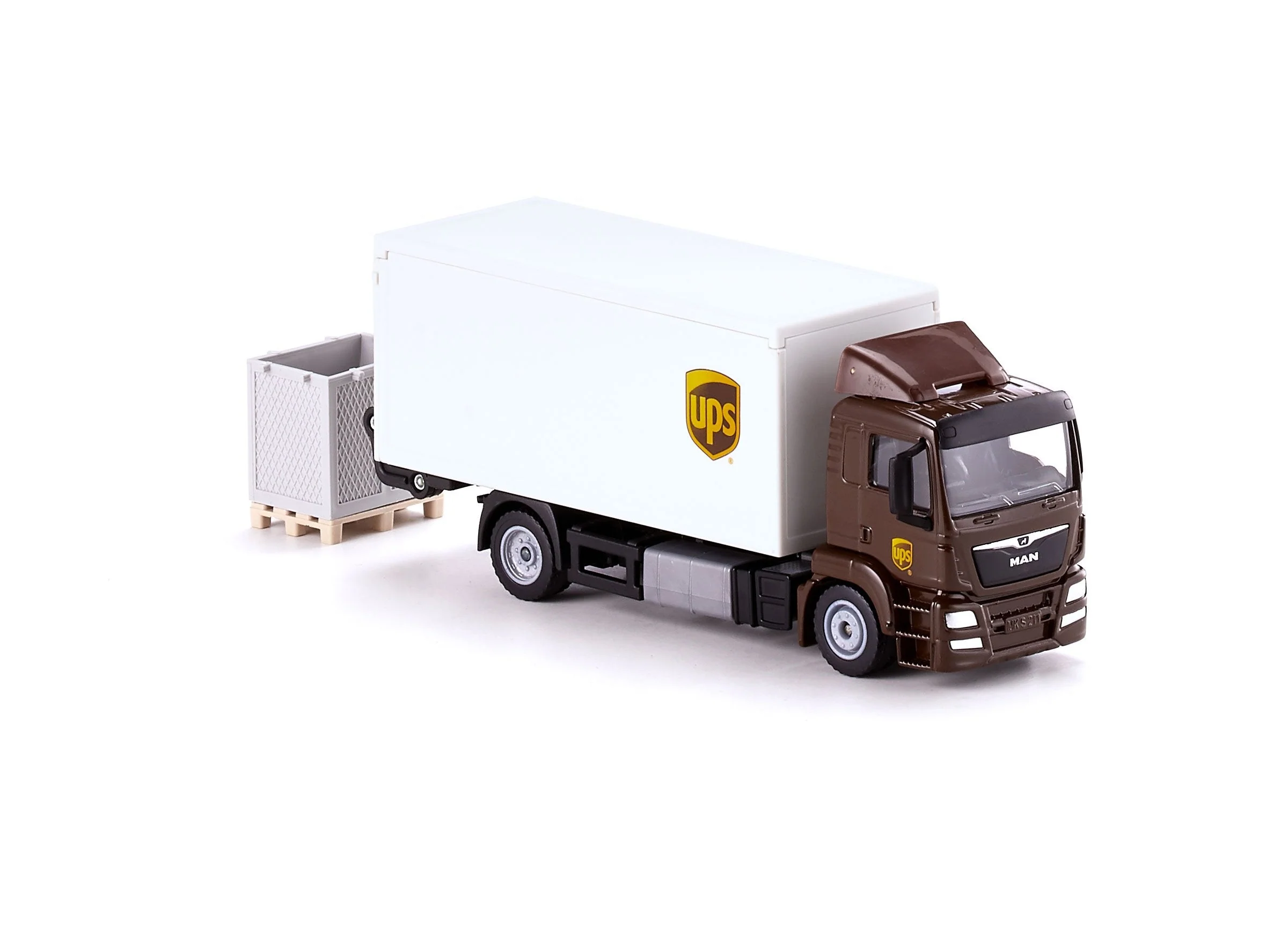 Siku 1:50 MAN UPS Truck with Tail Lift - Image 28