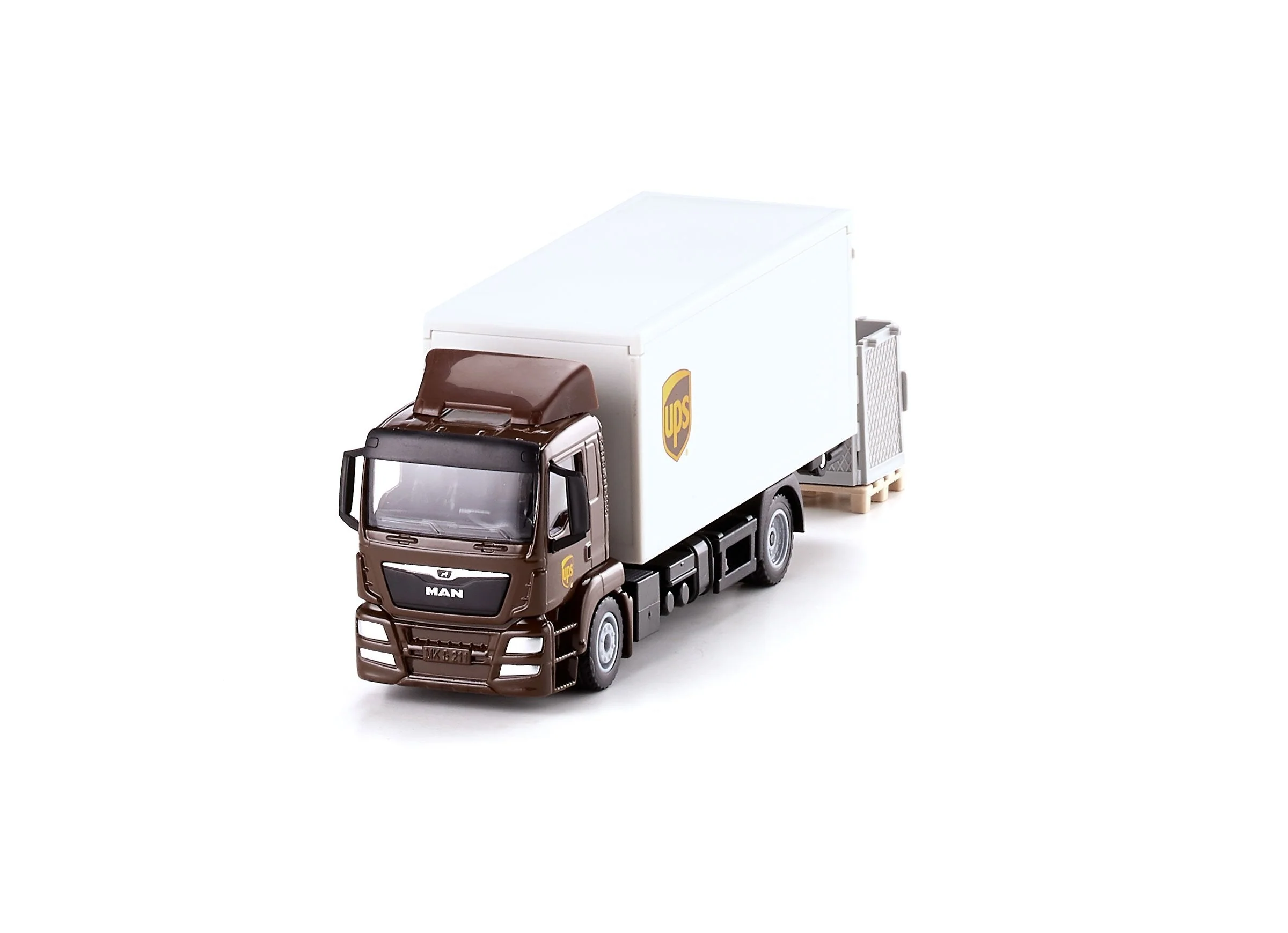 Siku 1:50 MAN UPS Truck with Tail Lift - Image 34