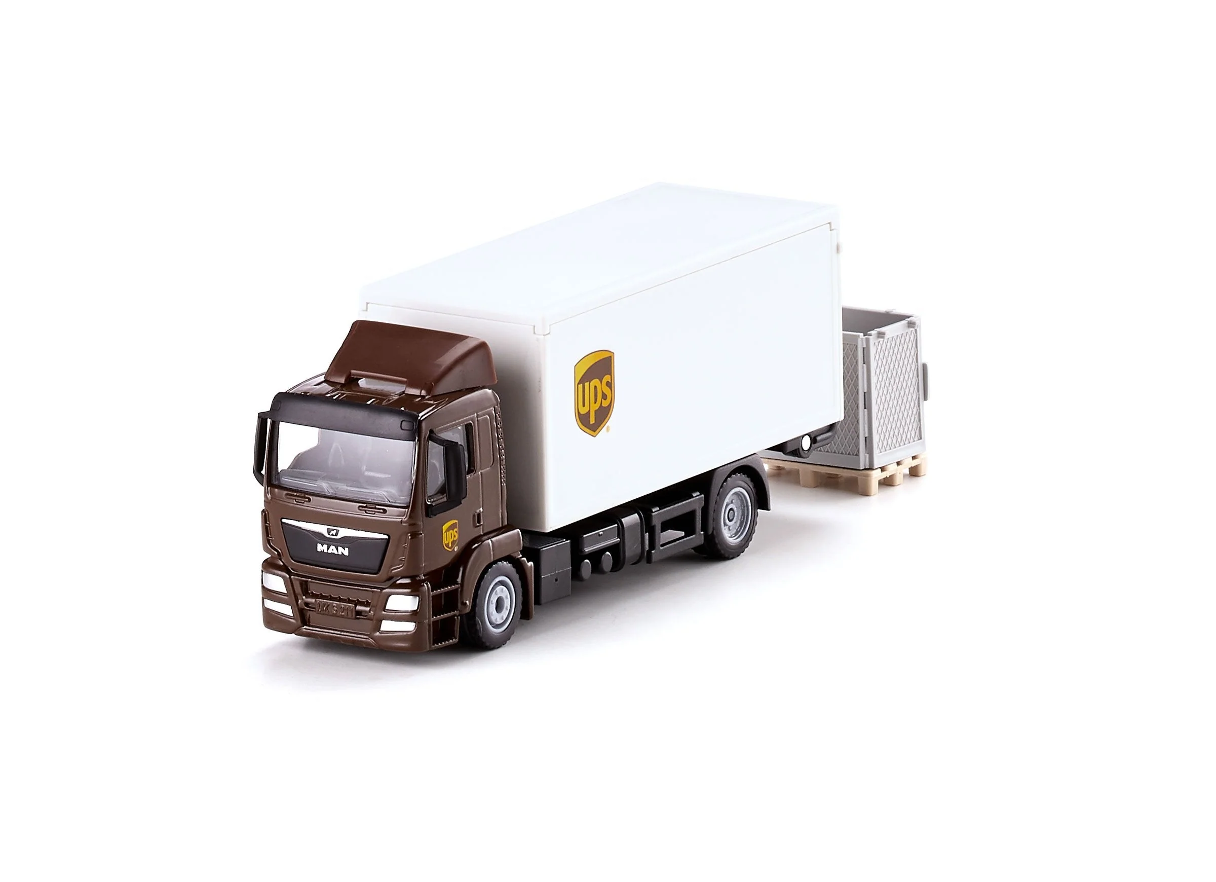 Siku 1:50 MAN UPS Truck with Tail Lift - Image 35